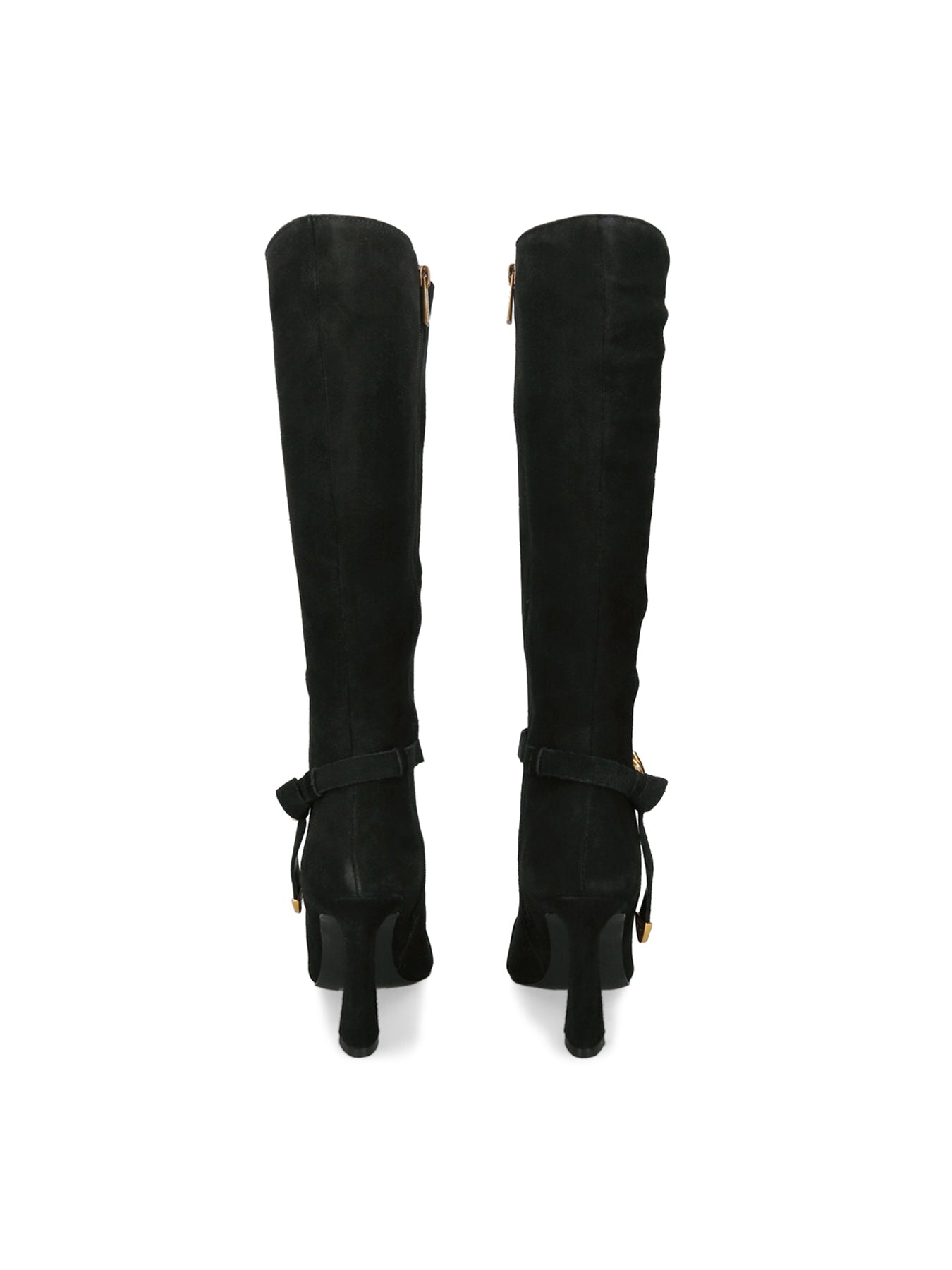 Sirrens Heeled Boots Black