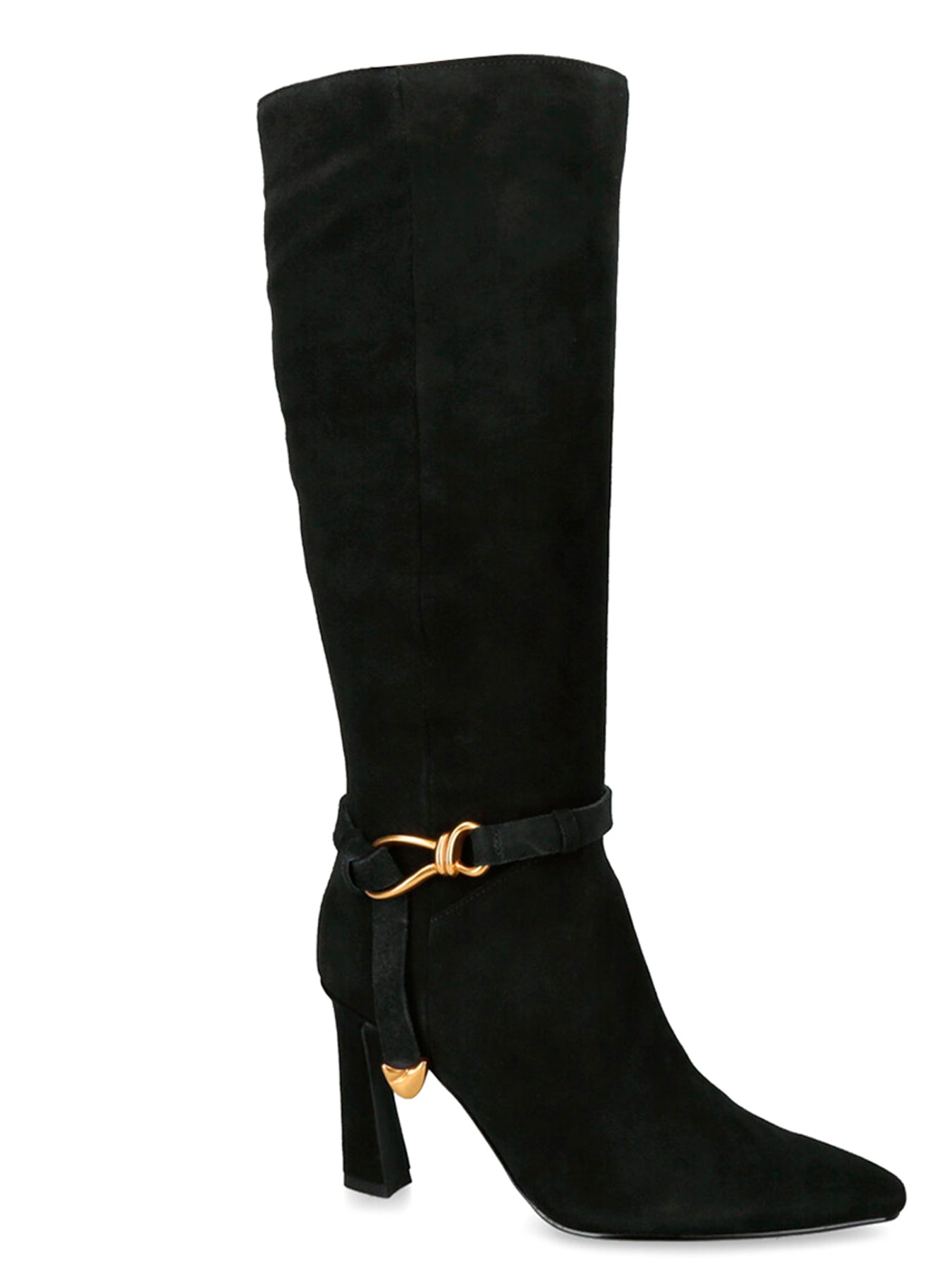 Sirrens Heeled Boots Black