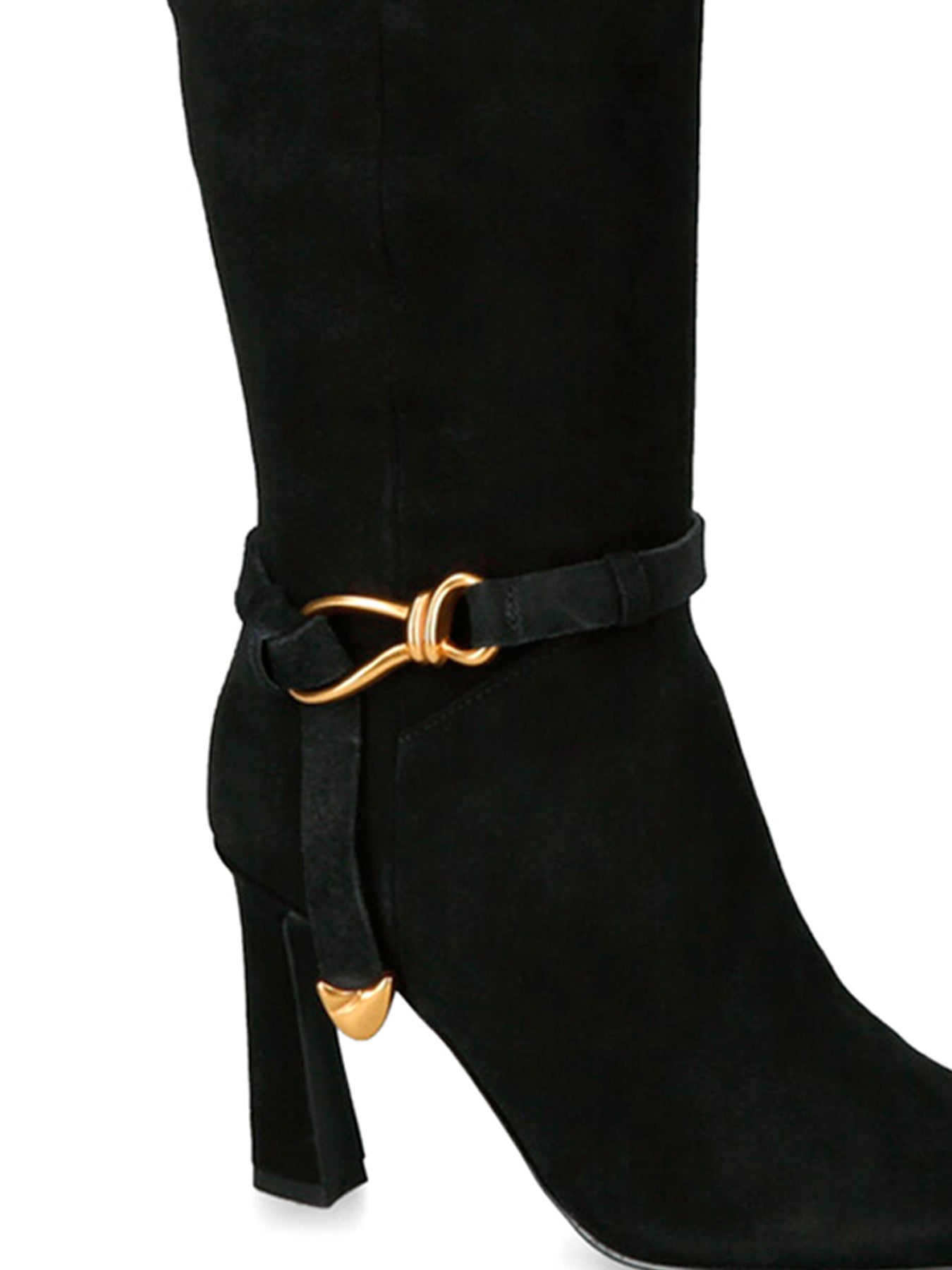 Sirrens Heeled Boots Black