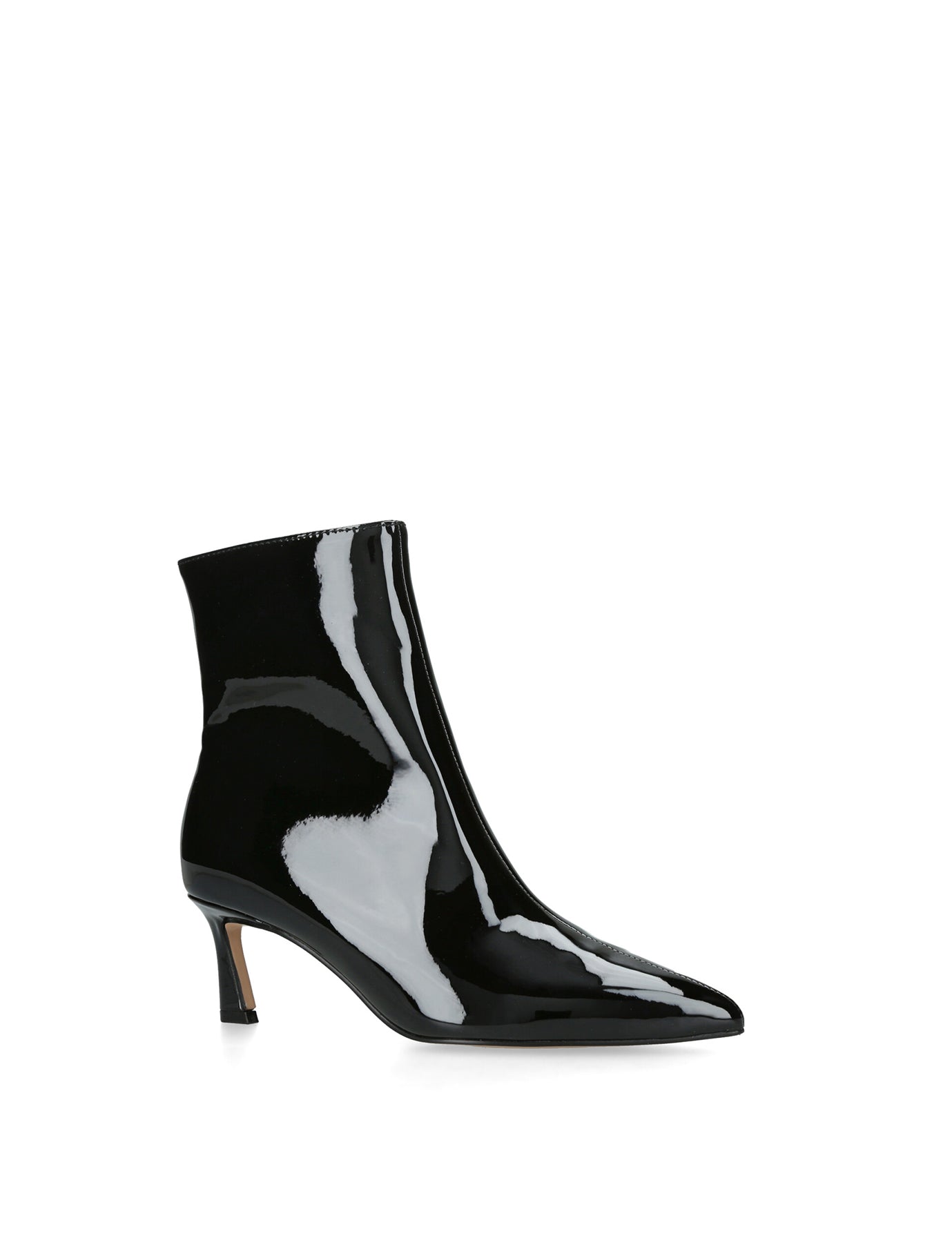 Lulah Patent Leather Boot Black