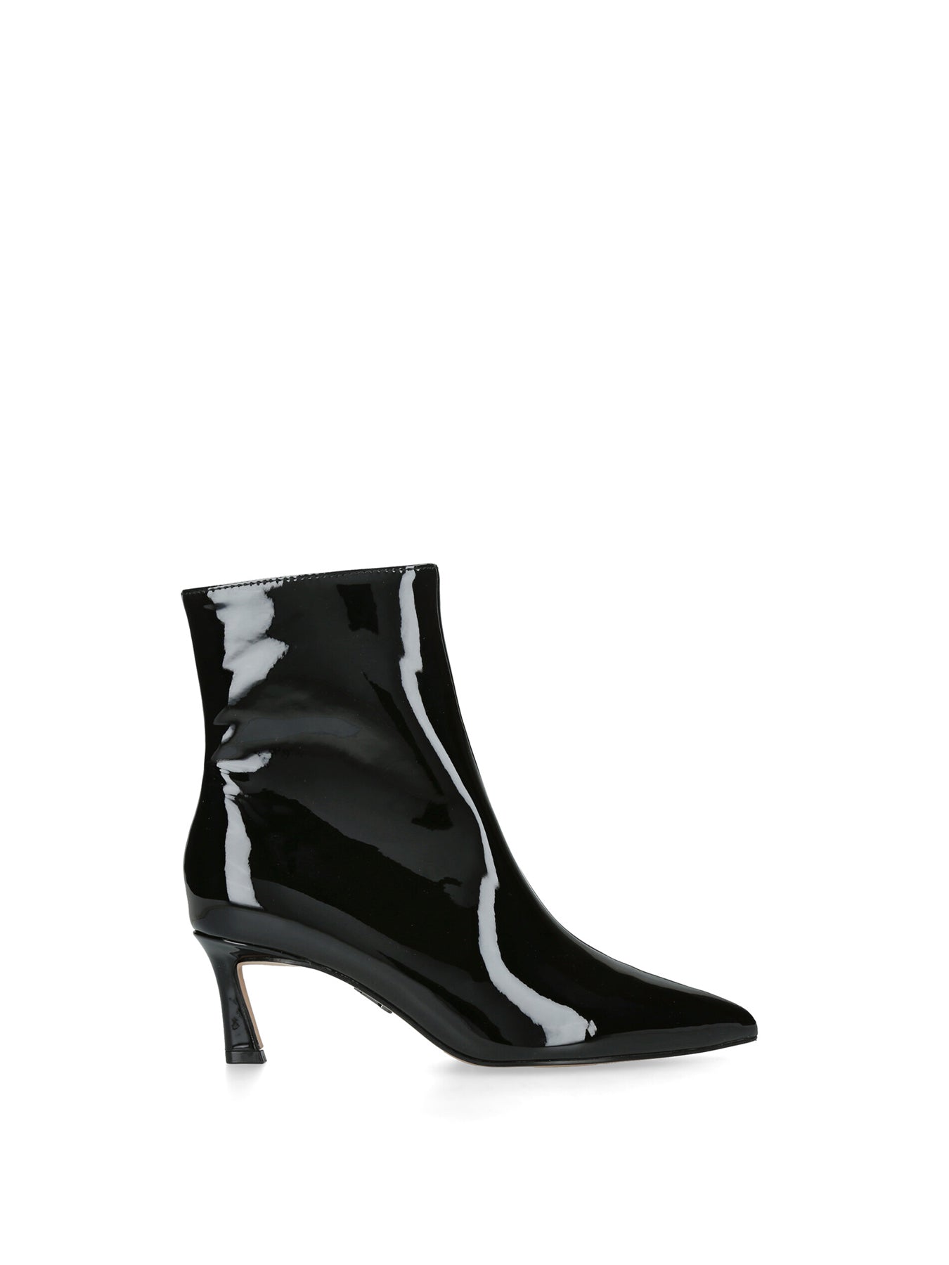 Lulah Patent Leather Boot Black