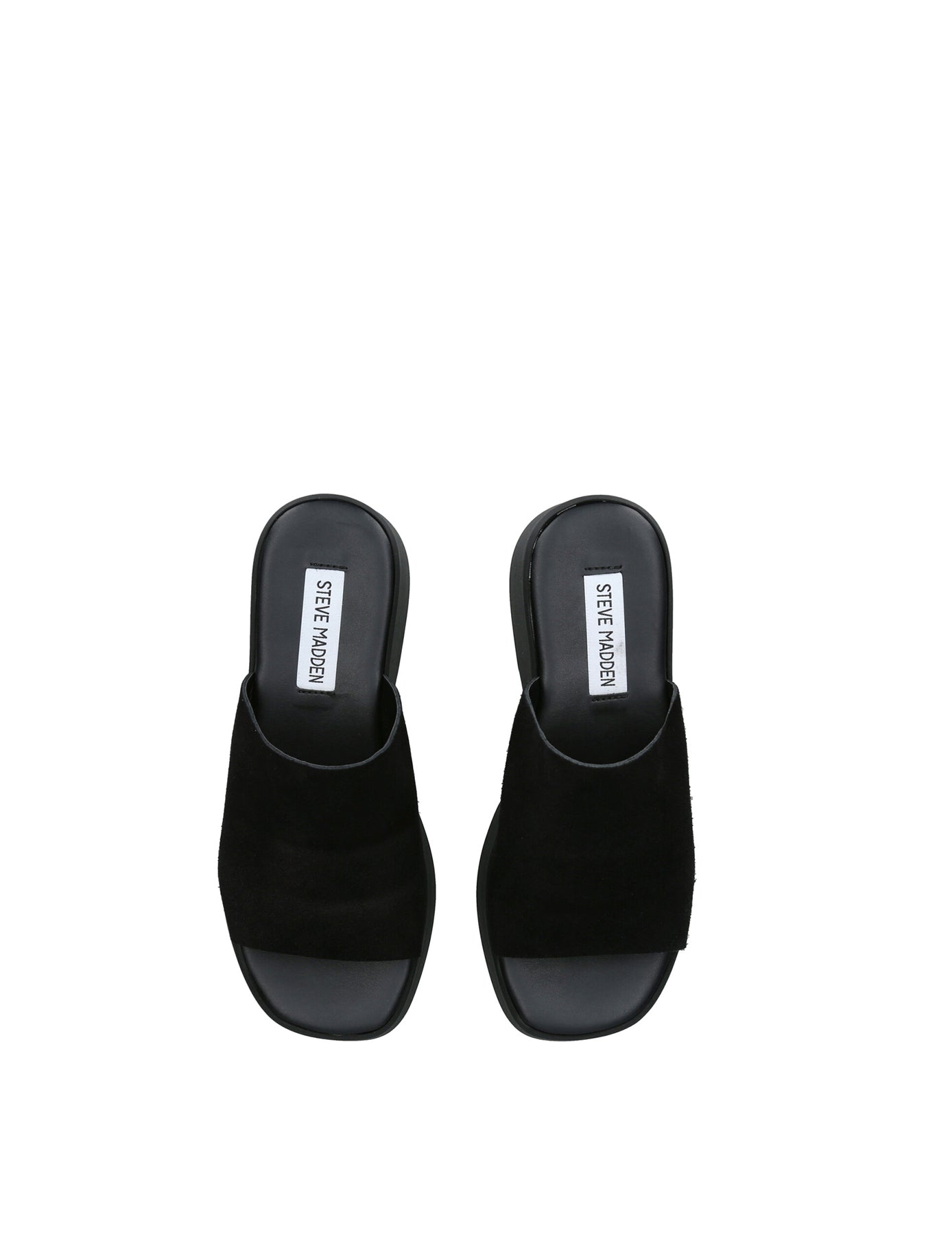 Slinky Platform Sandals Black