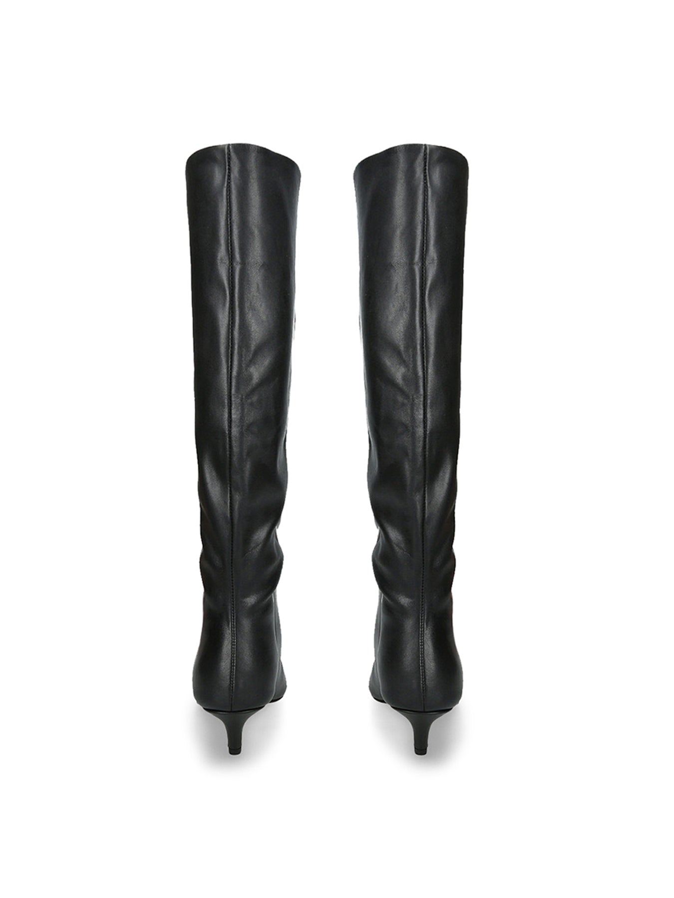 Kept Kitten Heel Boots Black