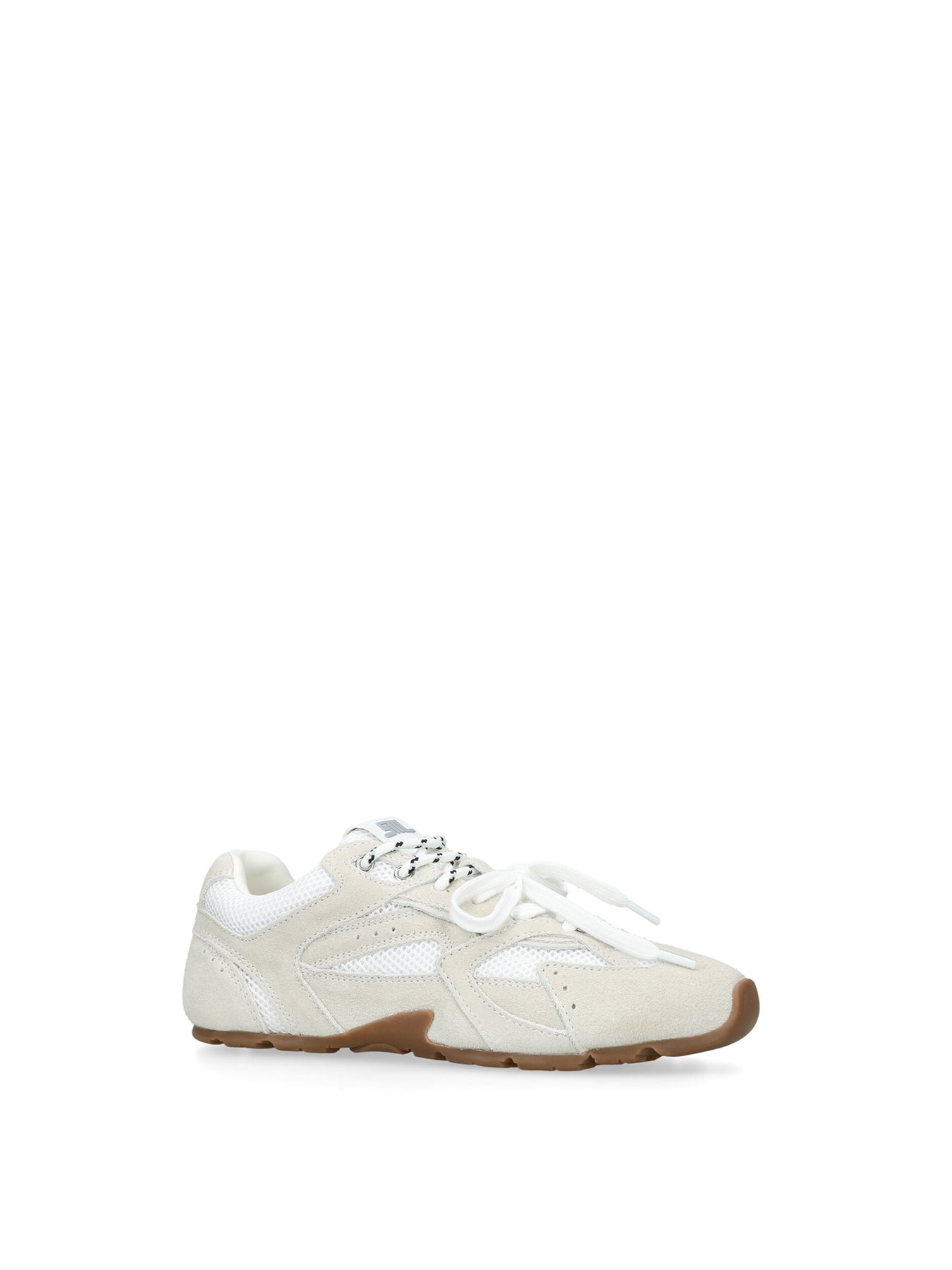 Aisel Suede Trainers White