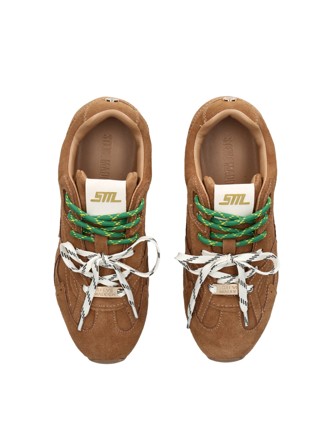 Asiel Suede Trainers Tan