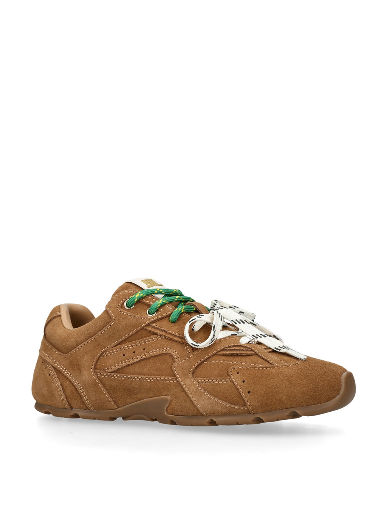 Asiel Suede Trainers Tan