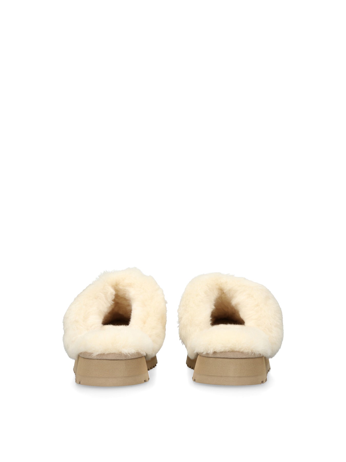 Womens Disquette Slippers Beige