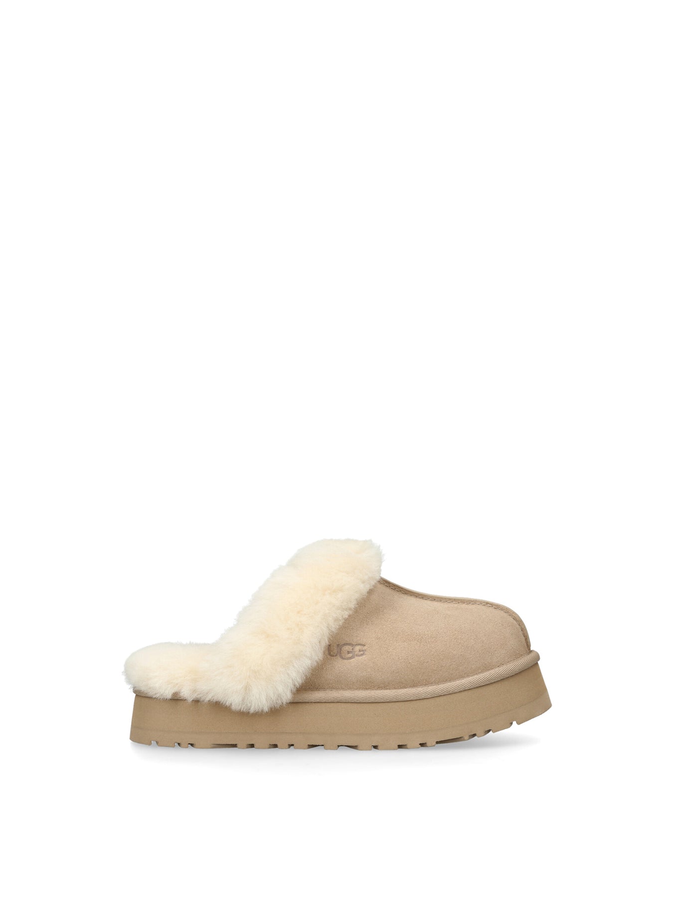 Womens Disquette Slippers Beige