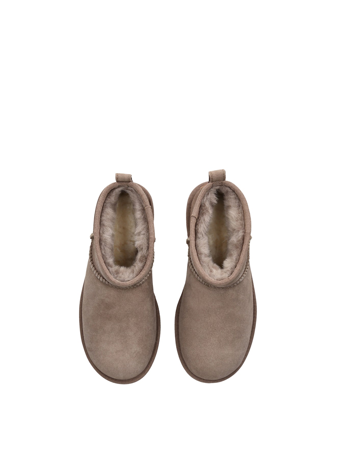 Womens Ultra Mini Boots Grey