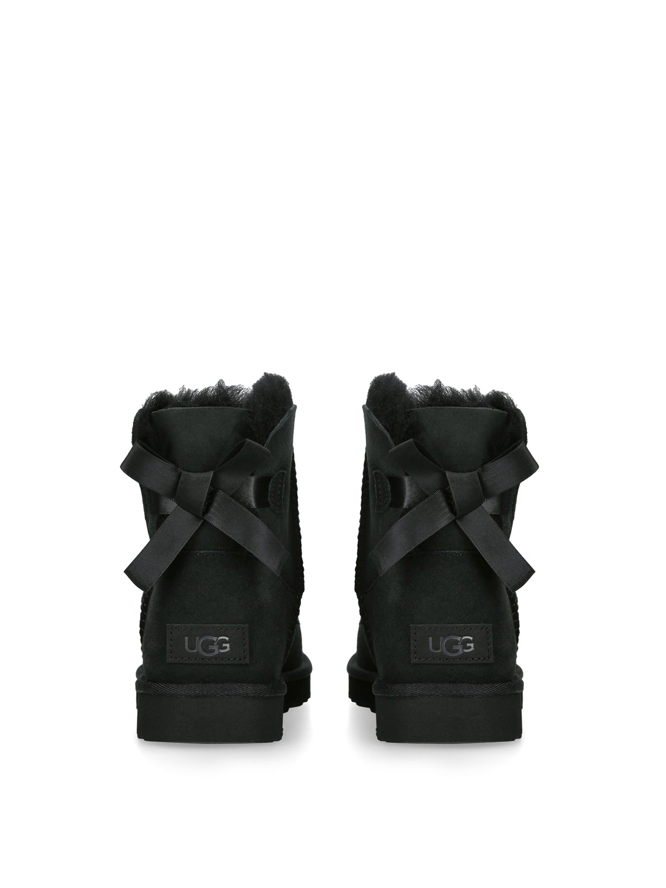 Womens Mini Bailey Bow II Boots Black