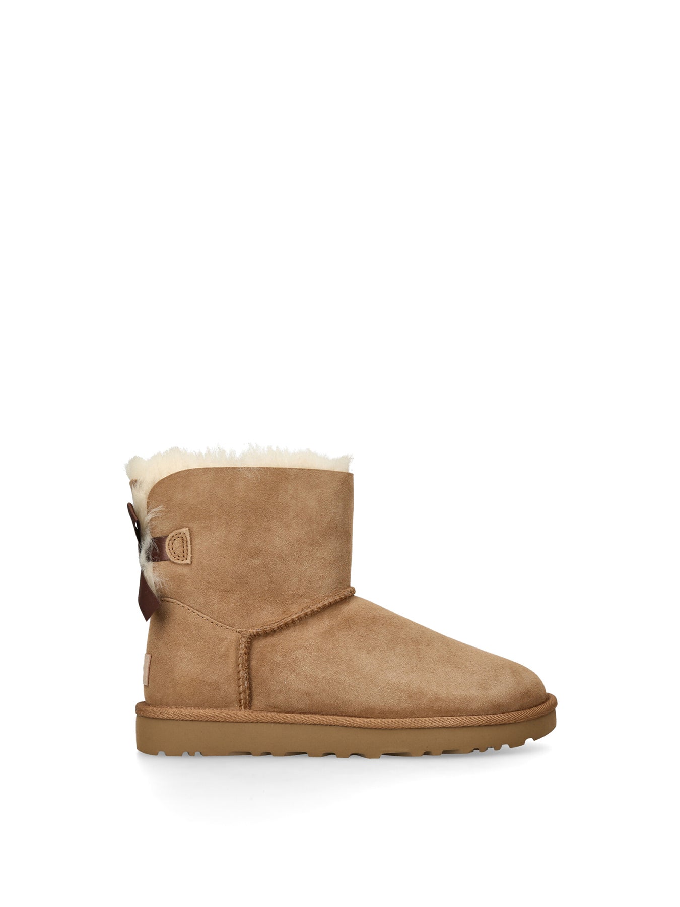 Womens Mini Bailey Bow II Boots Tan