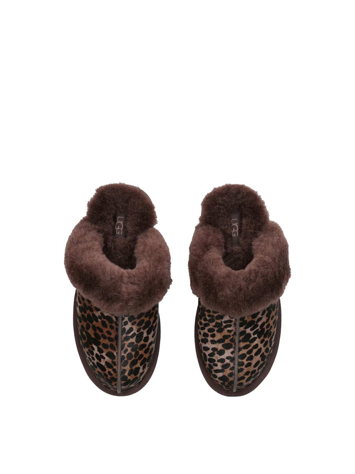 Womens Scuffette Slippers Brown