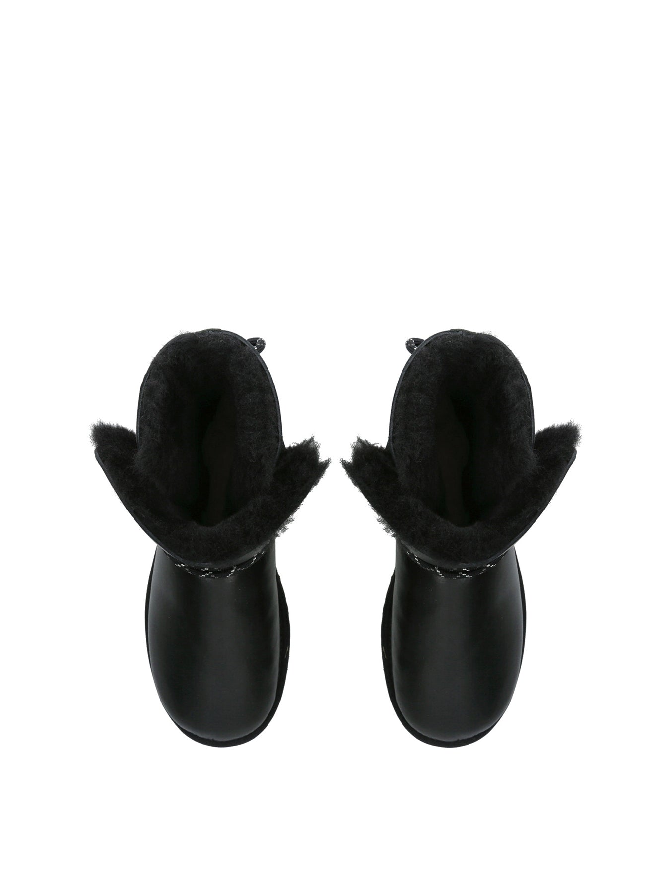 Womens Bailey Tie Boots Black