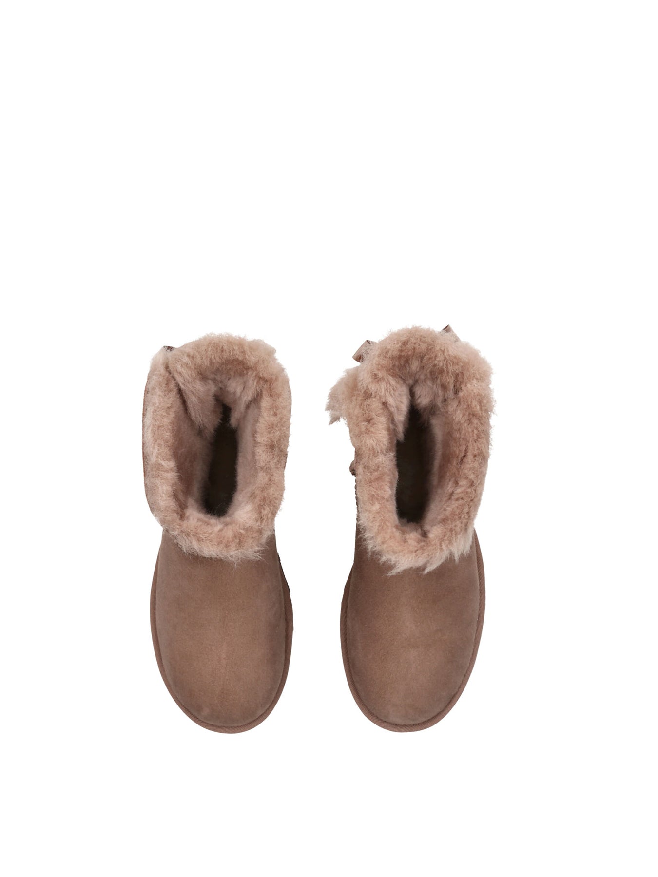 Womens Mini Bailey Bow II Boots Brown
