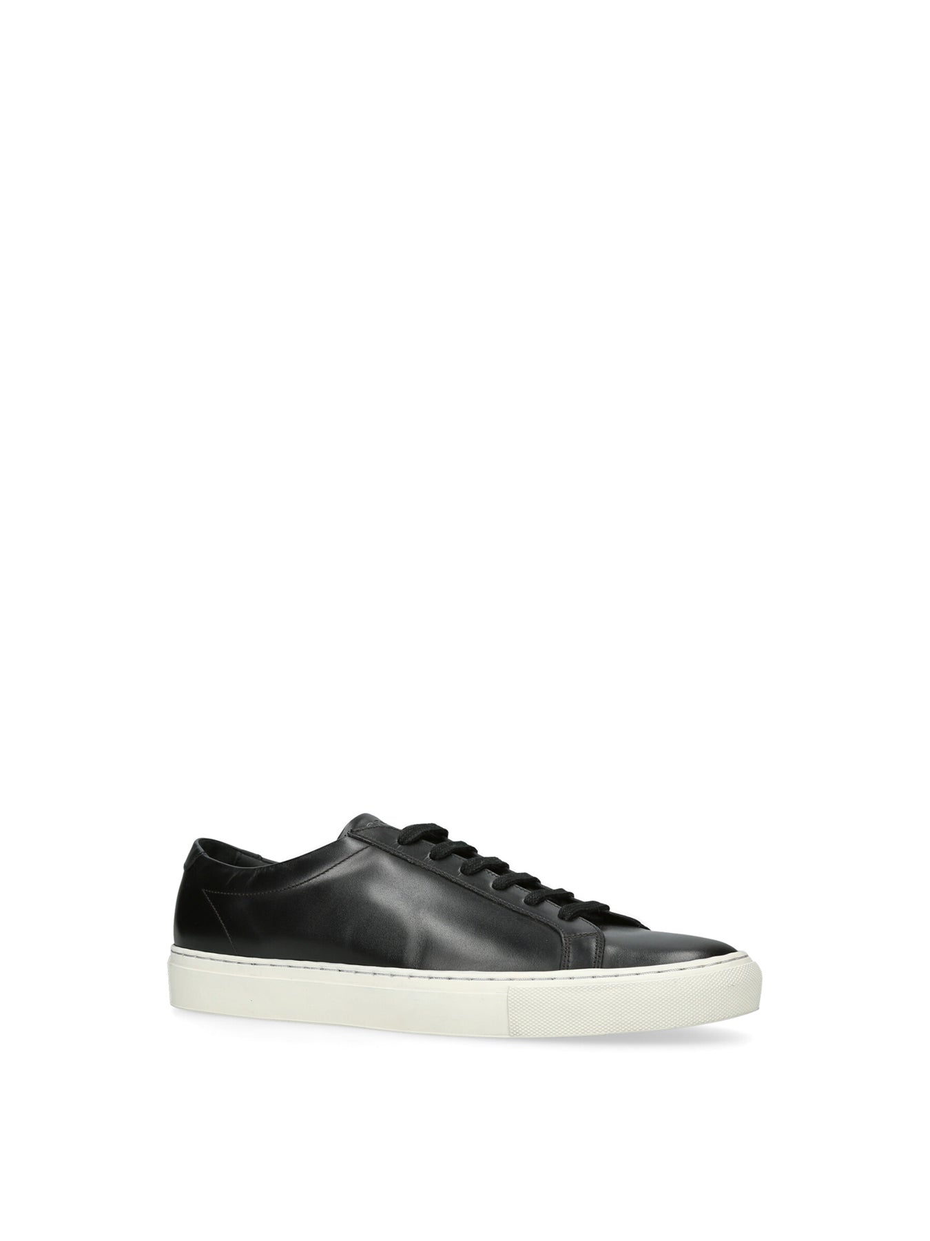 Sprint Leather Trainers Black