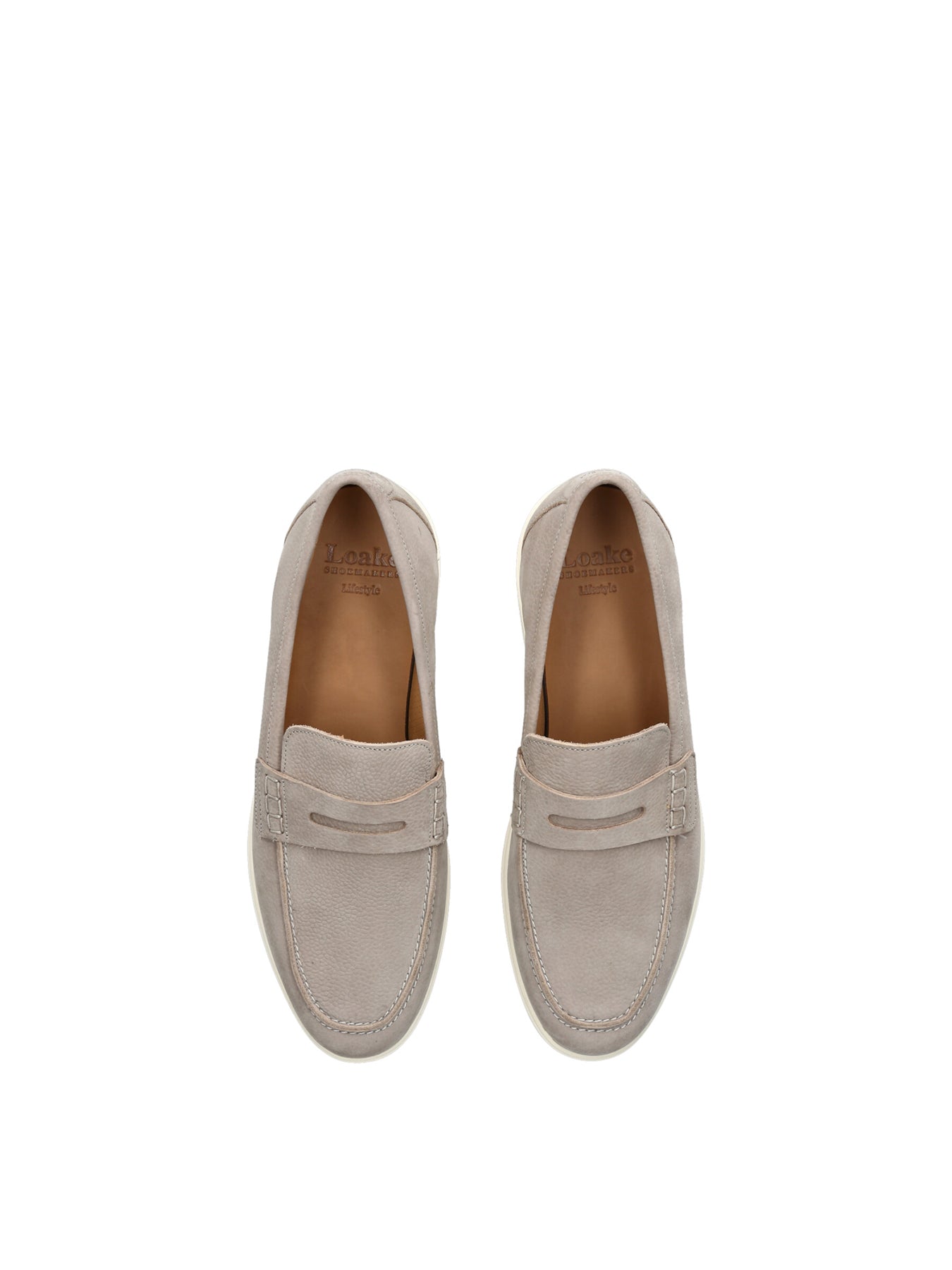 Como Penny Loafers Grey