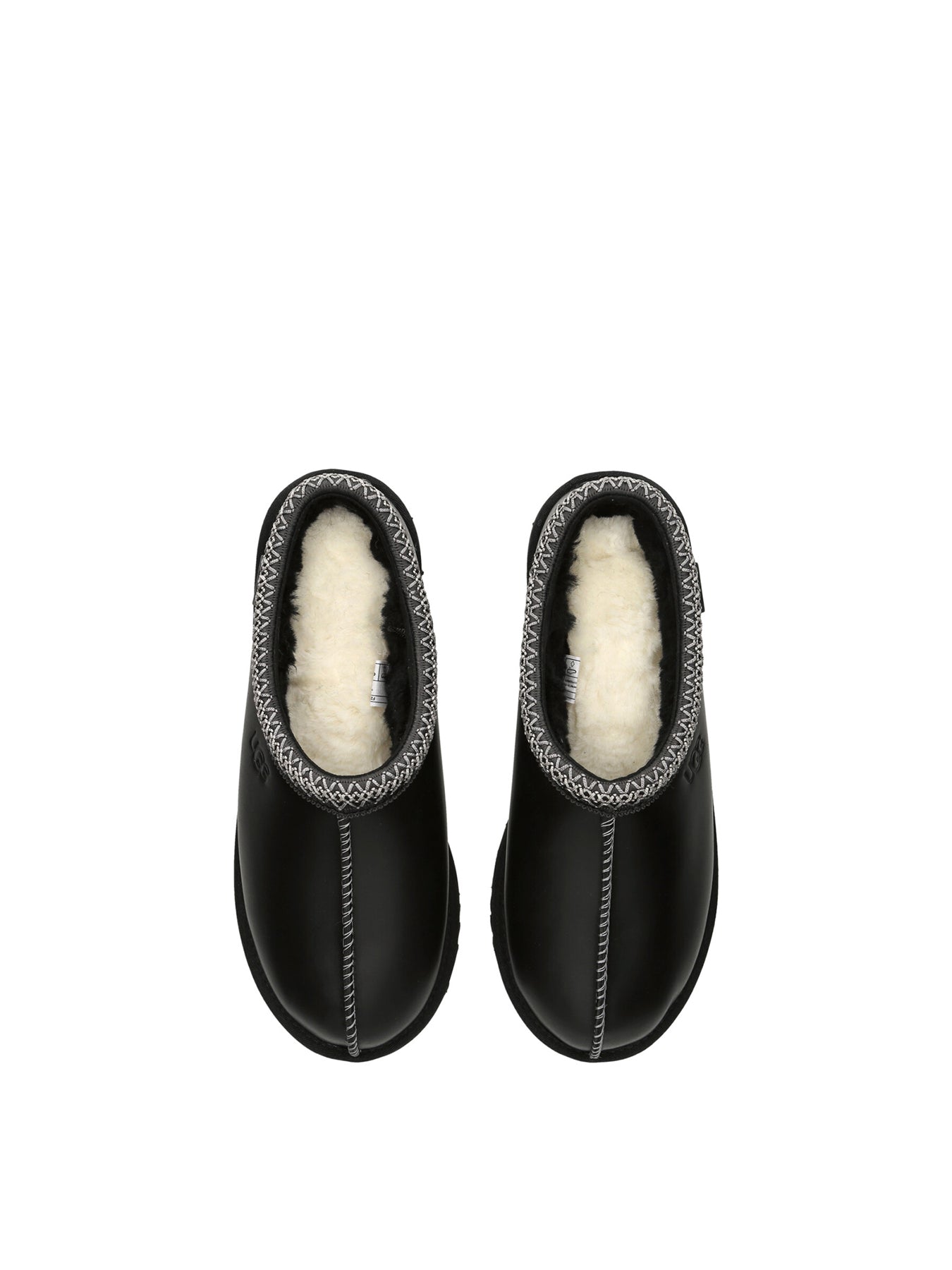 Men’s Tasman Leather Slippers Black