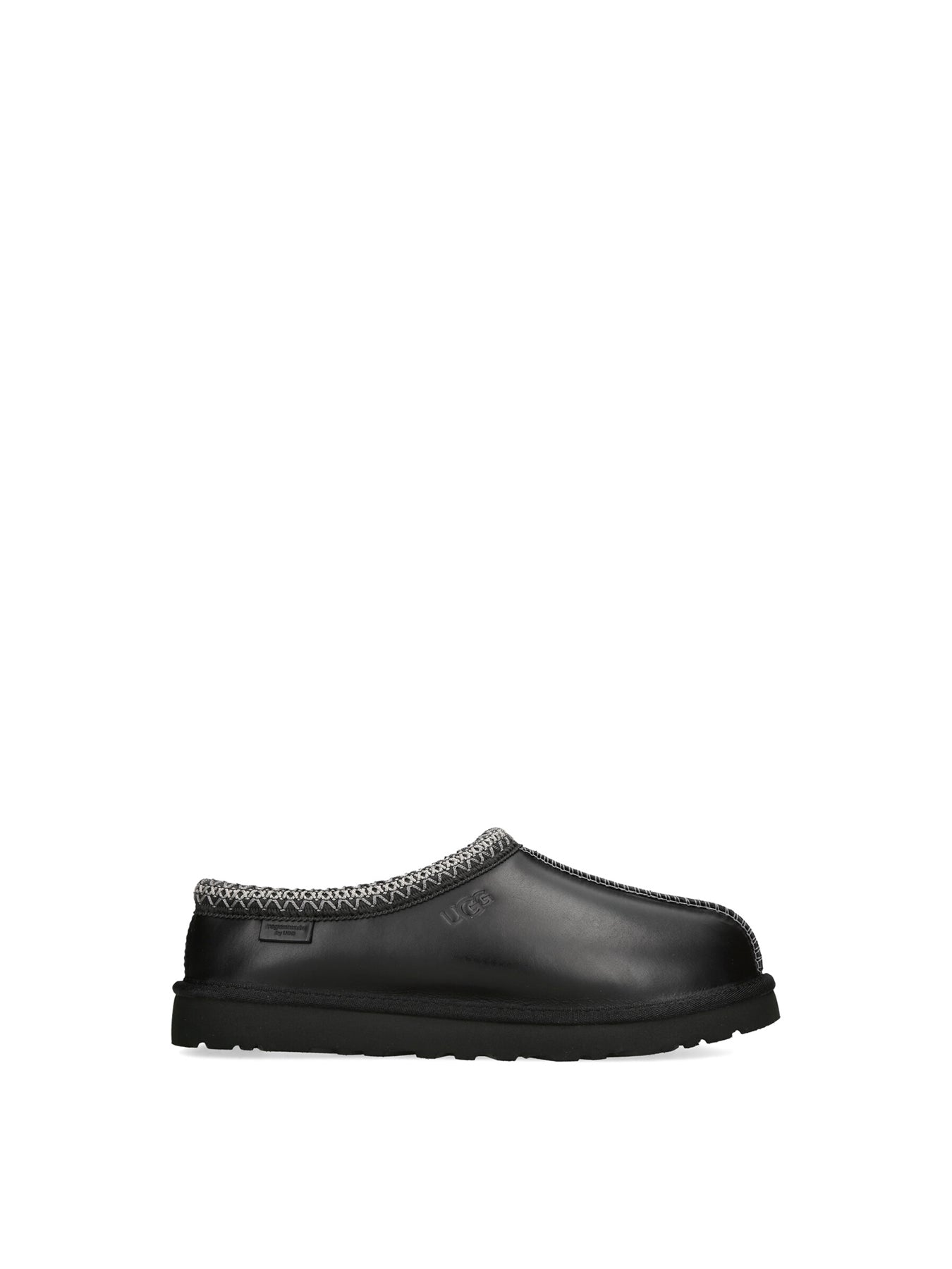 Men’s Tasman Leather Slippers Black