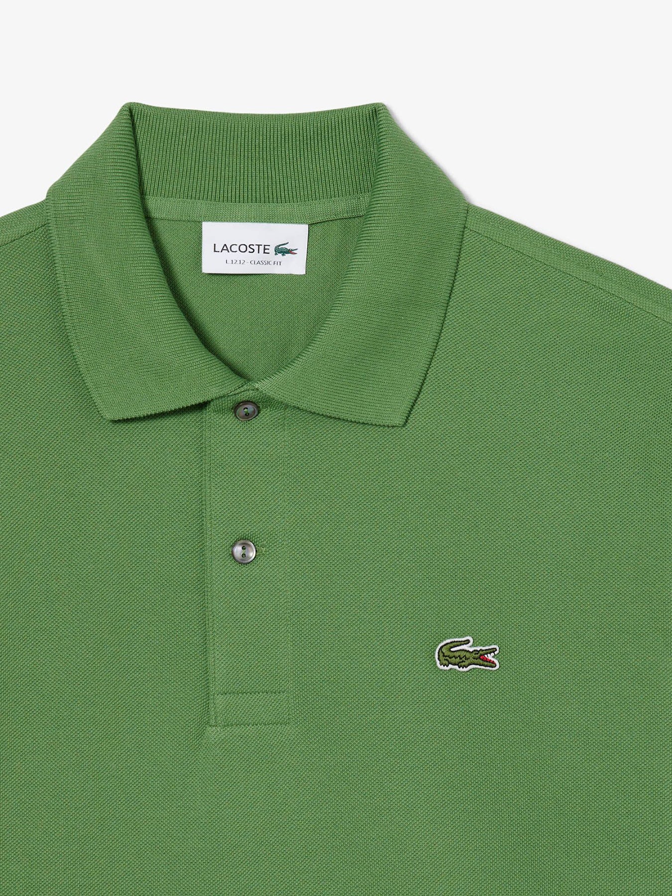 Classic Cotton Polo Shirt Green