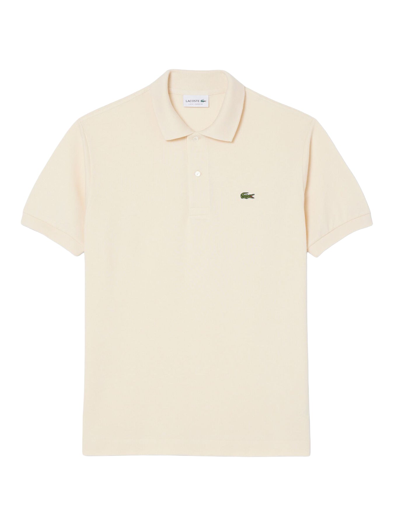 Classic Cotton Polo Shirt Cream