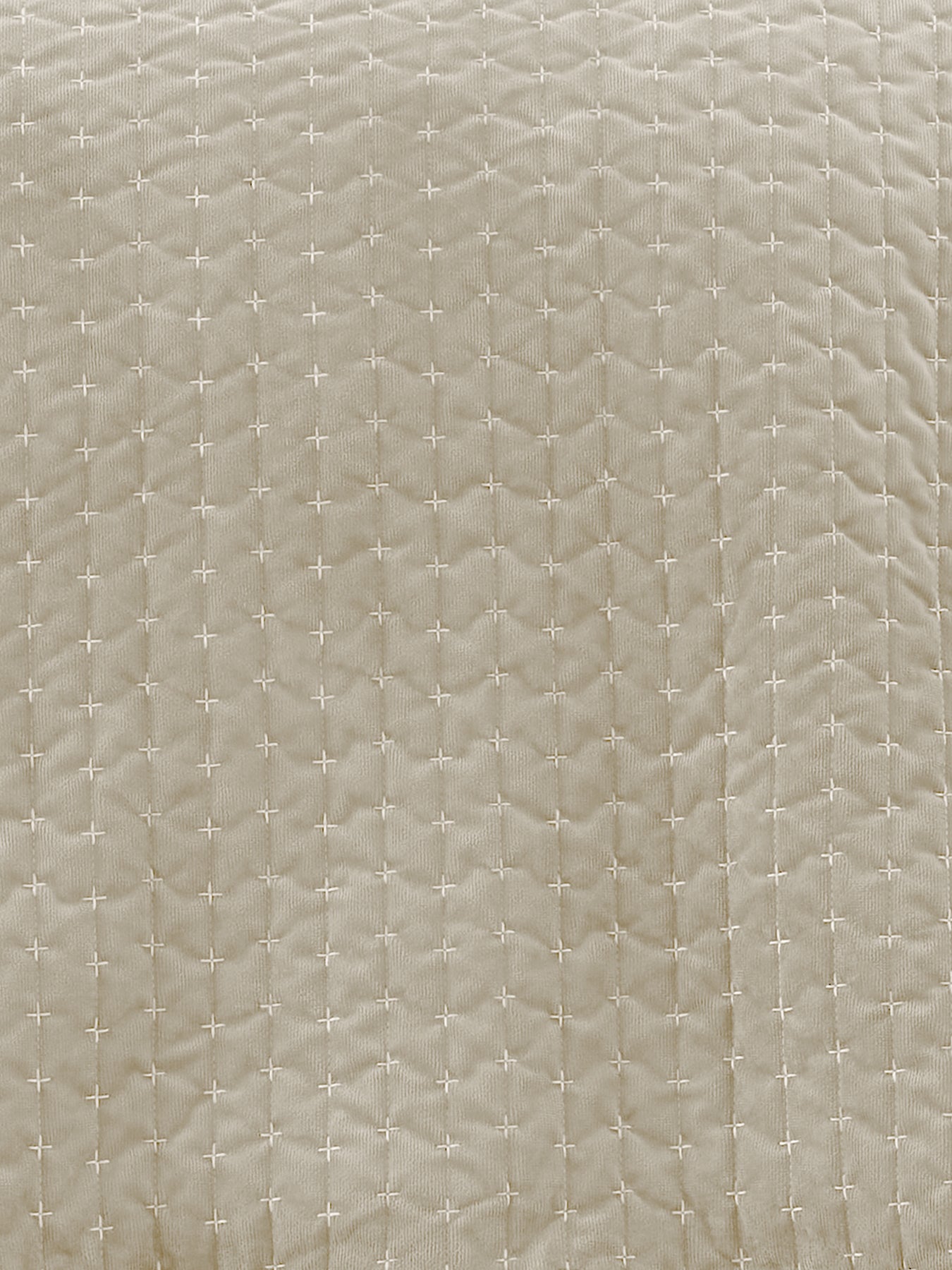 Attica Velvet Bedspread 240x260cm Neutral