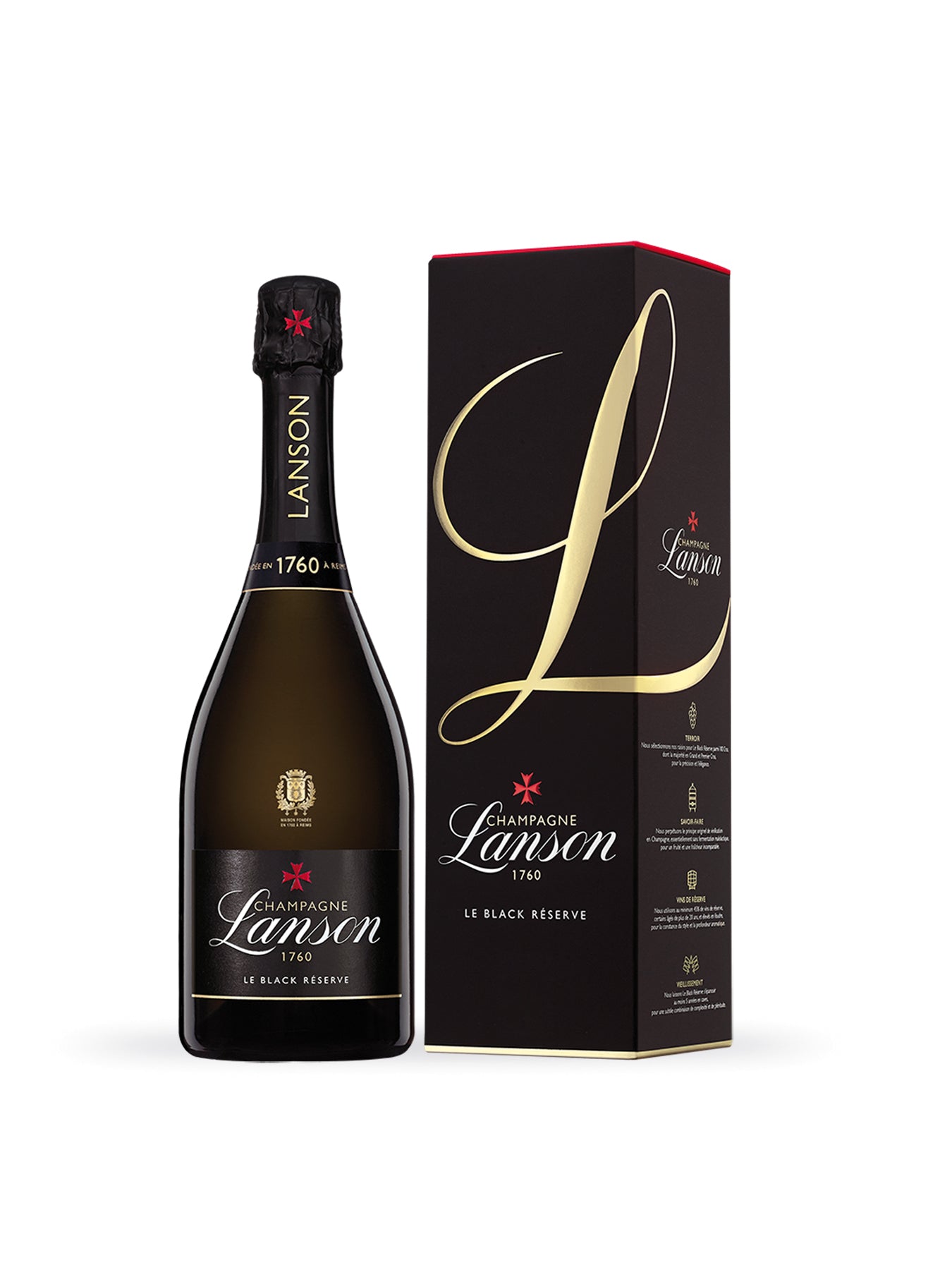 Lanson Le Black Creation NV Champagne Gift Box