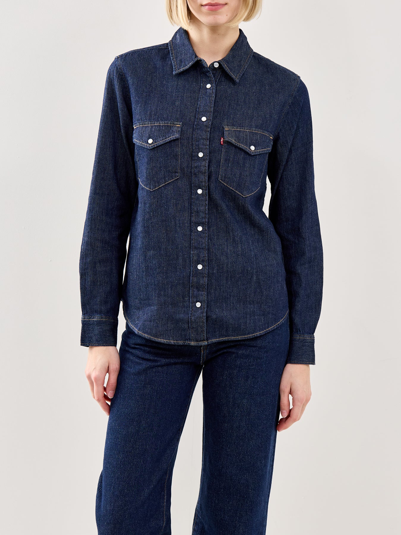 Iconic Western Shirt Blue