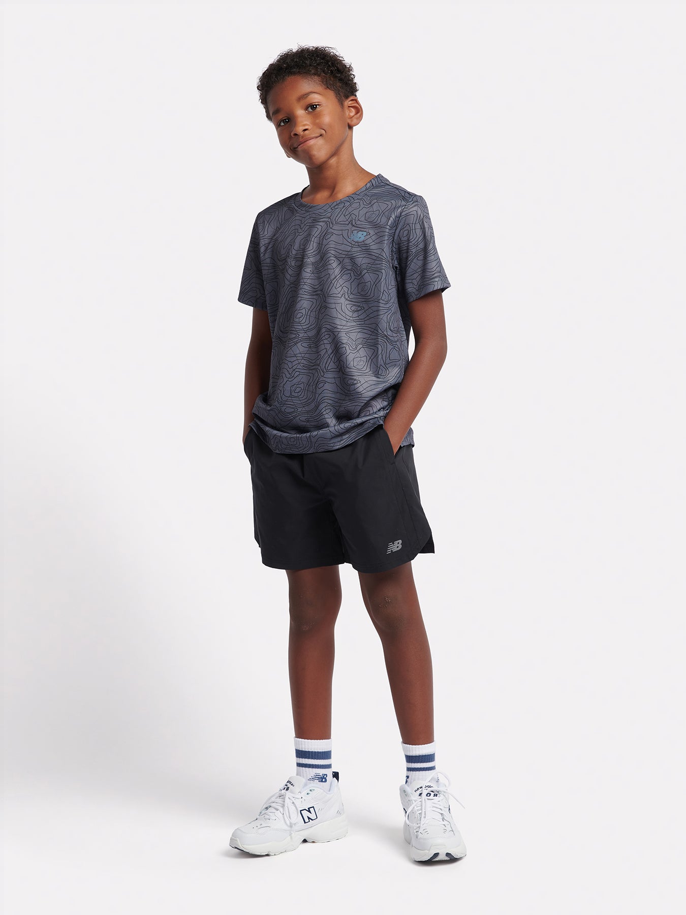 Kids’ Athletics Short Black