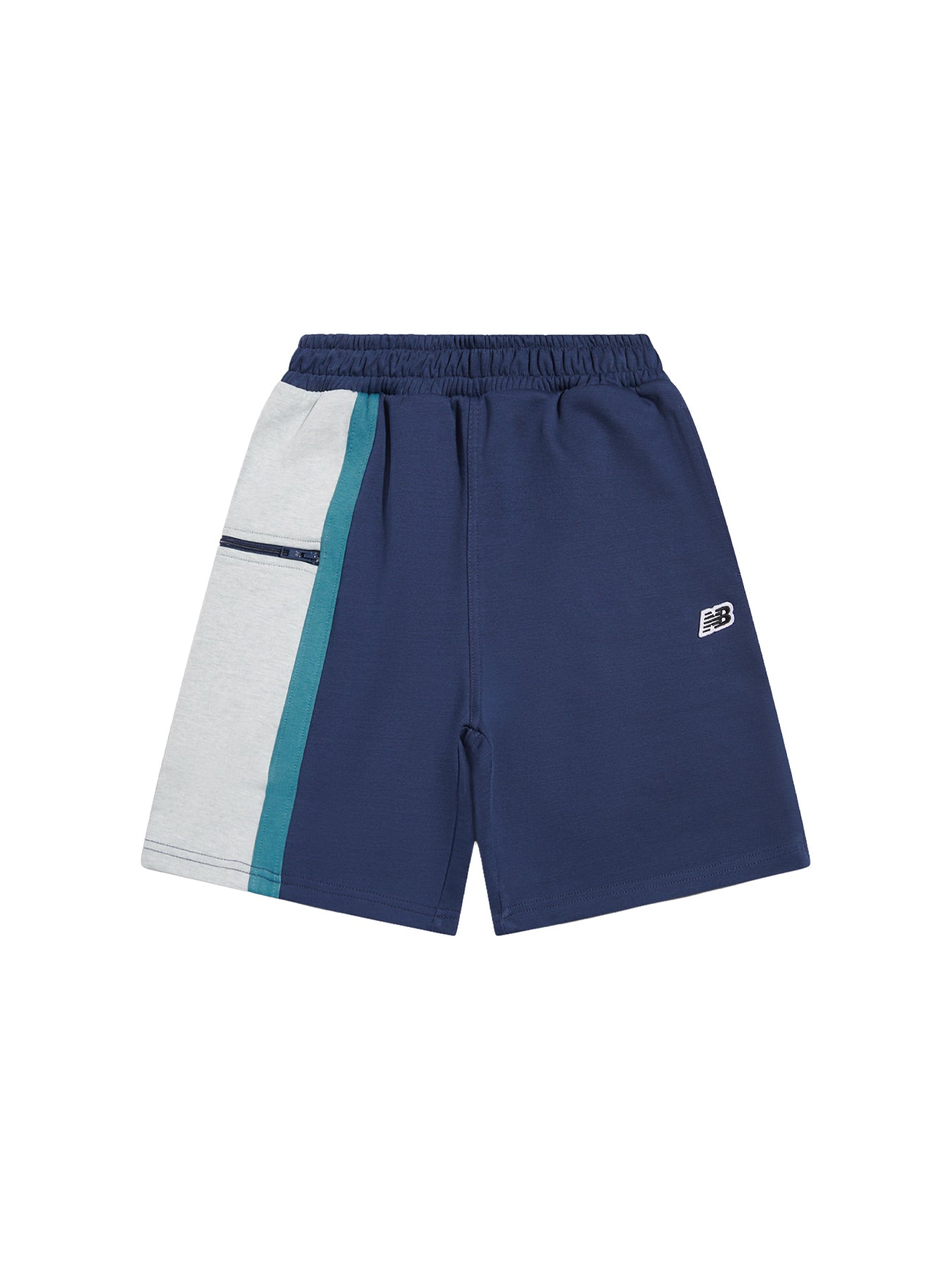 Kids' Premium Panelled Shorts Navy