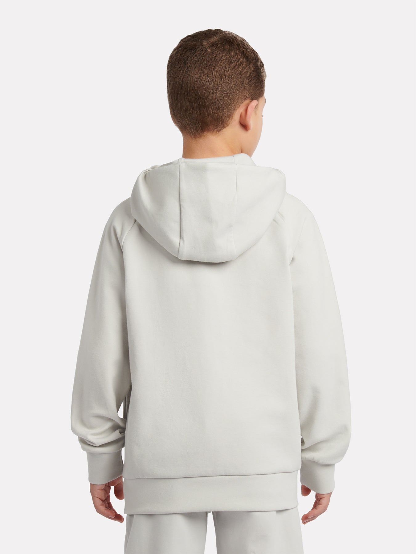 Kids' Tech Knit Performance Hoodie Grey