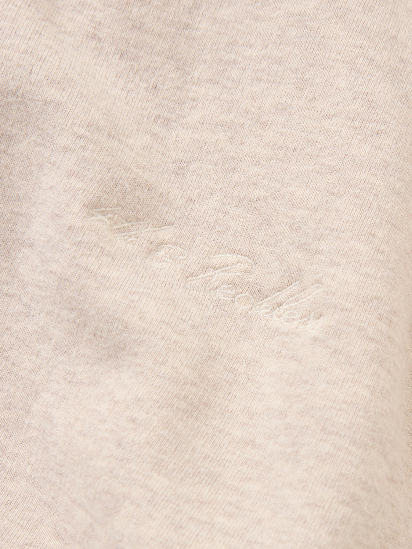 Josefina Contrast Rib Zip Sweat Grey