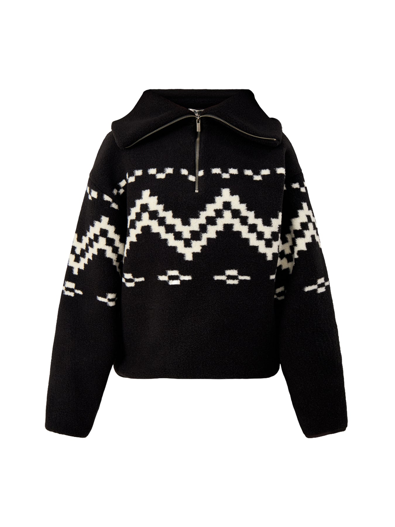 Dayna Half Zip Fleece Black
