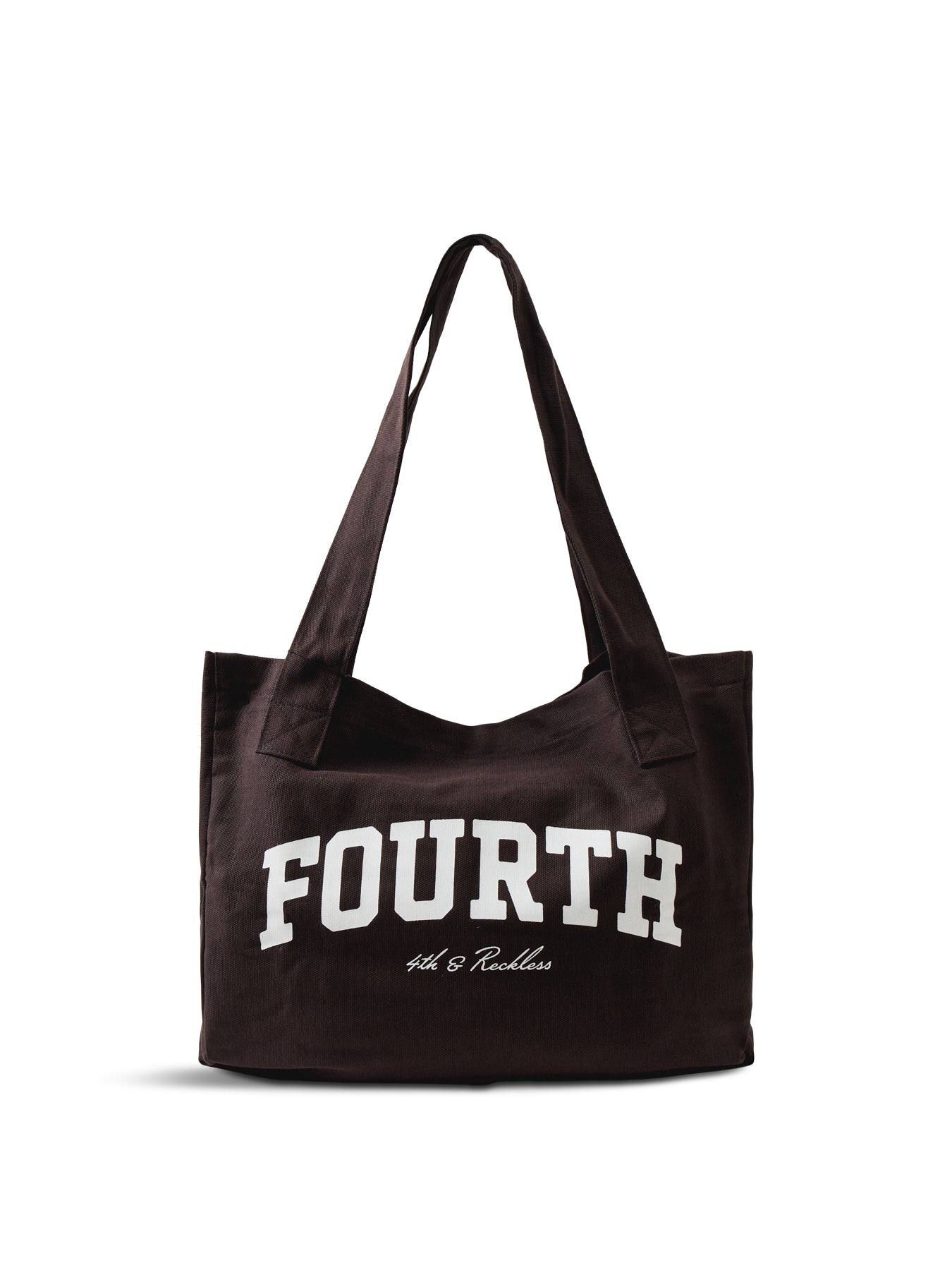 Rosie Structured Tote Bag Brown