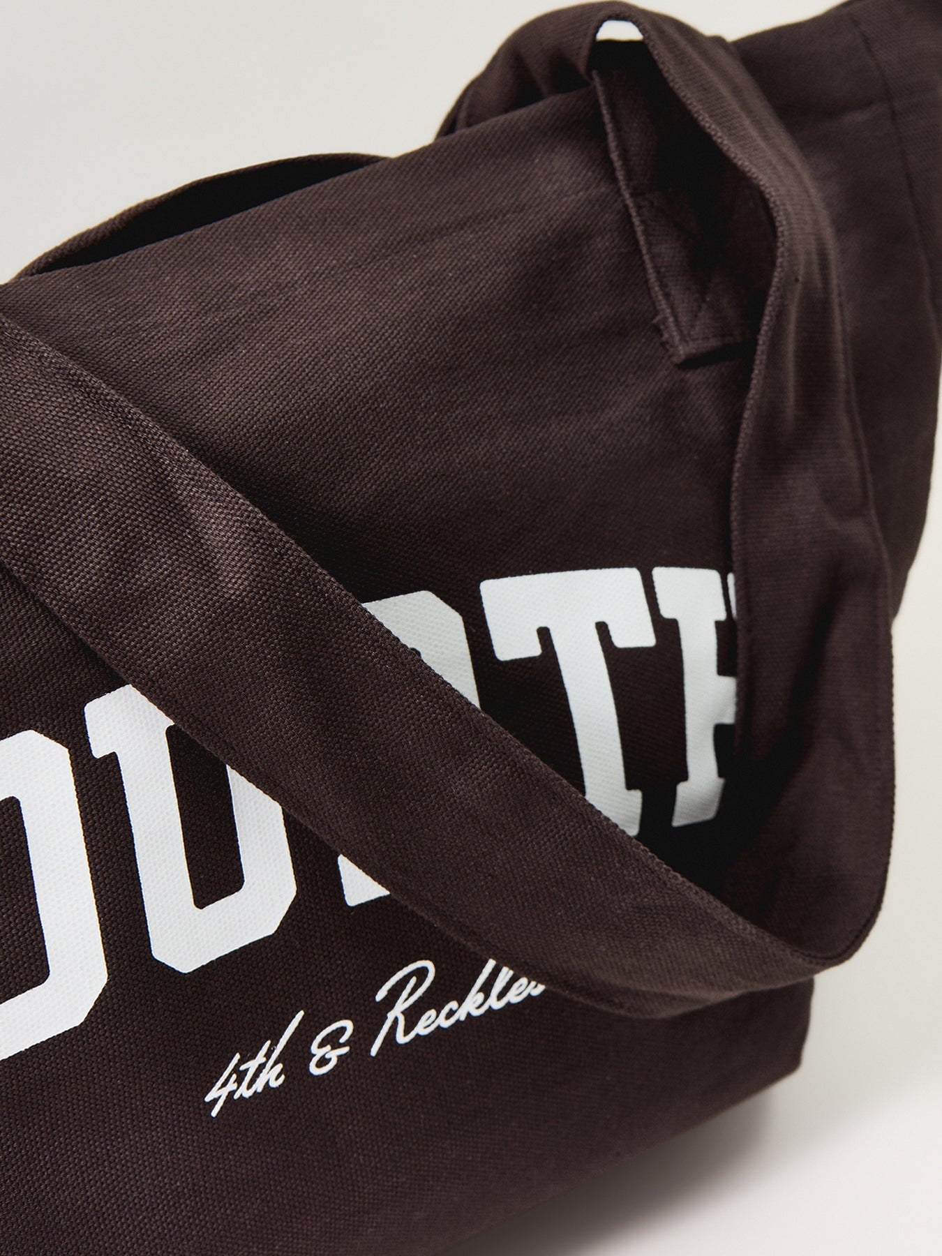 Rosie Structured Tote Bag Brown