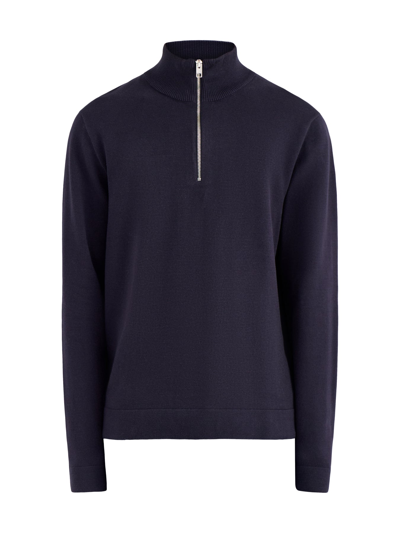 Spring Knit Half Zip Navy