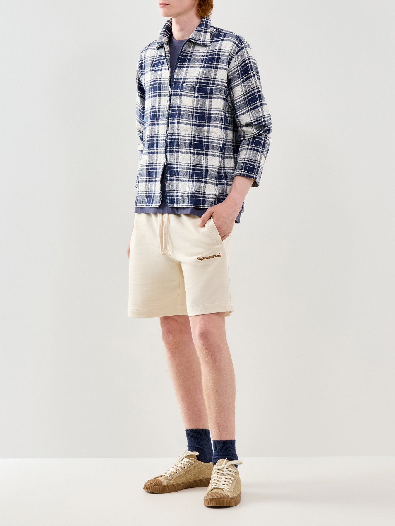 Sweat Shorts Cream