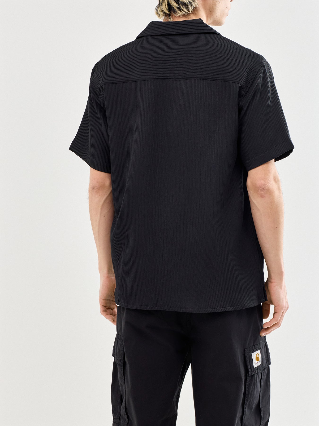 Short Sleeve Resort Shirt Black