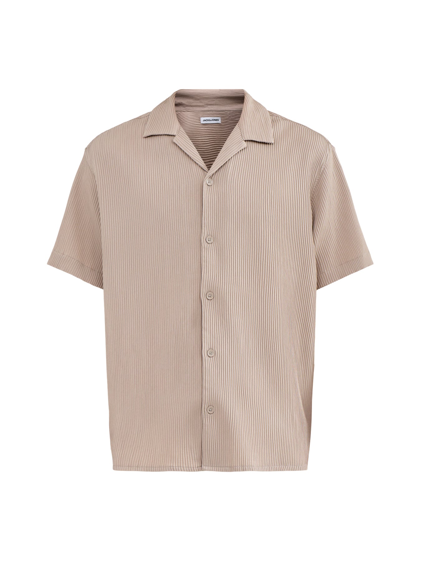 Short Sleeve Resort Shirt Cream