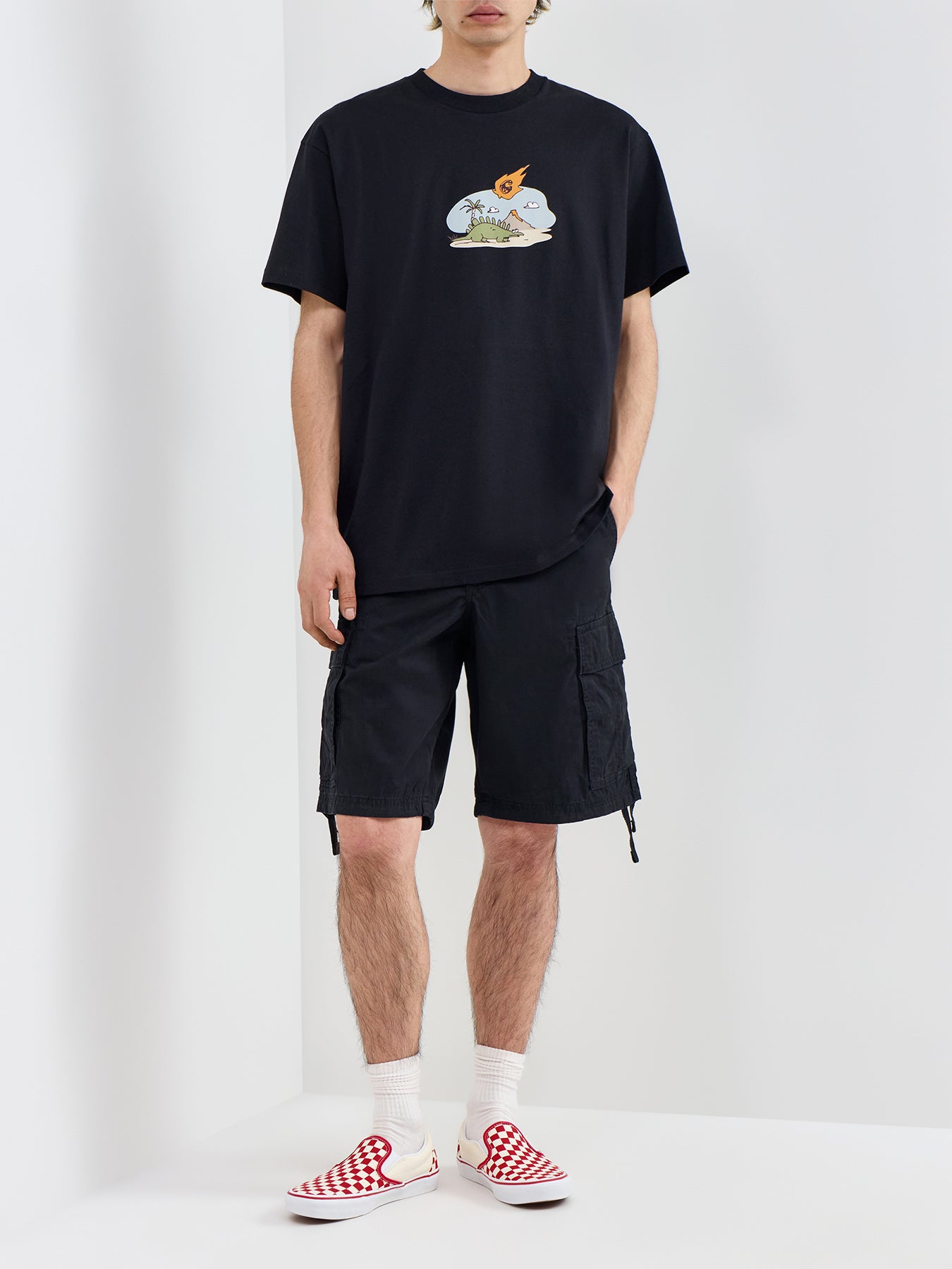 Cole Cargo Shorts Black