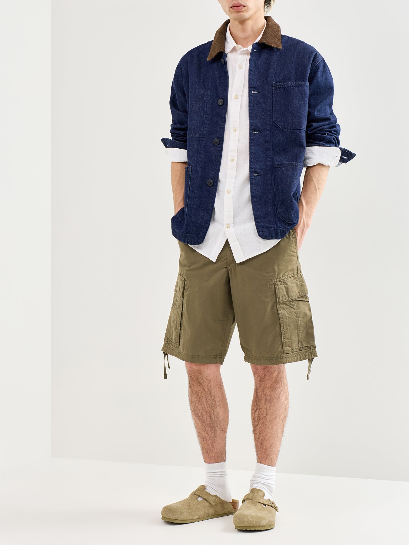 Cole Cargo Shorts Olive