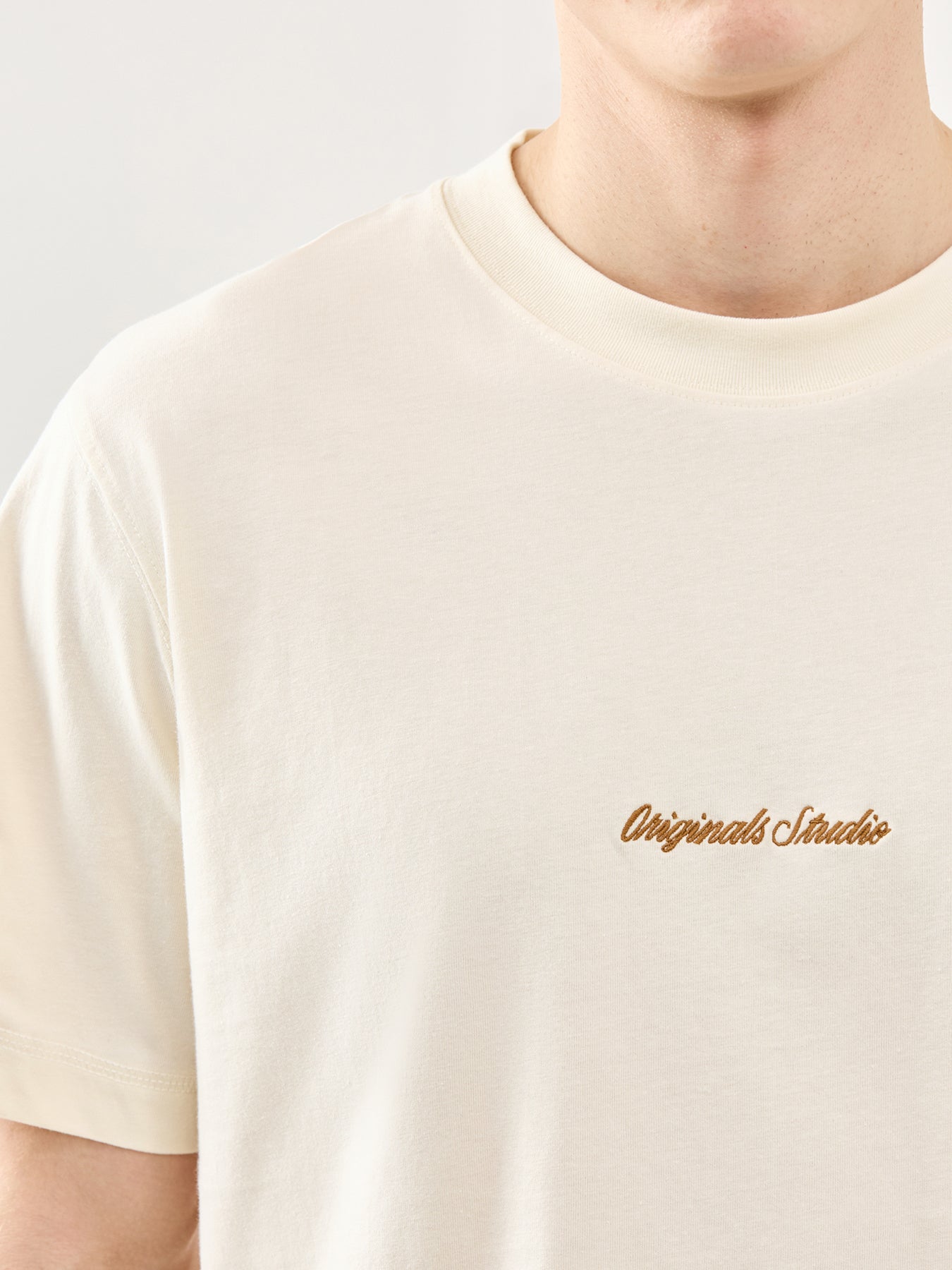 Jornorrebro Embroidered T-Shirt White
