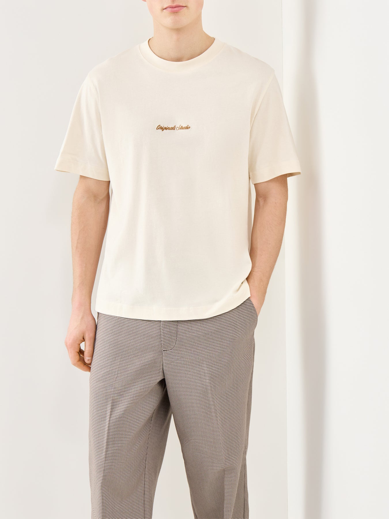 Jornorrebro Embroidered T-Shirt White