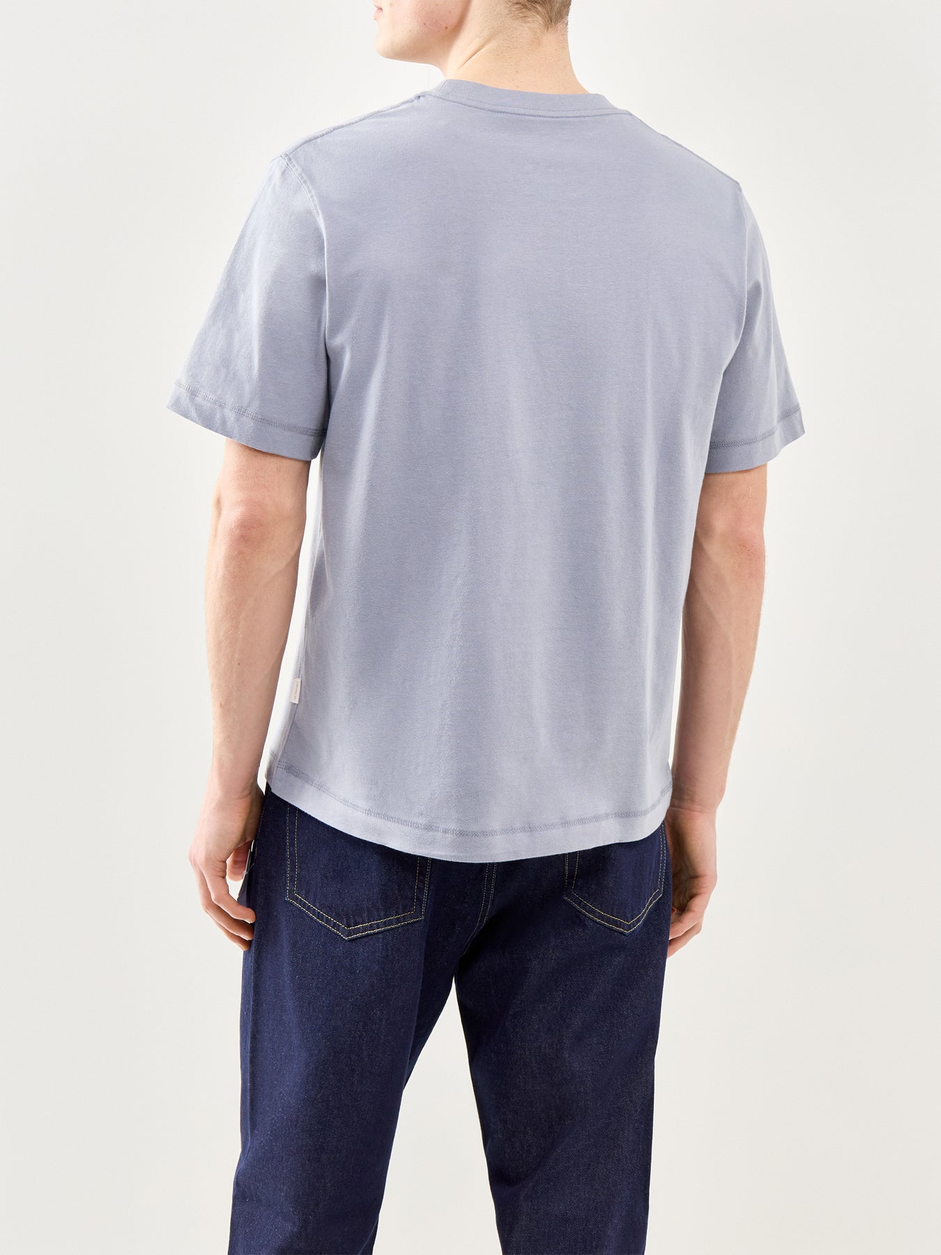 Jornorrebro Embroidered T-Shirt Blue