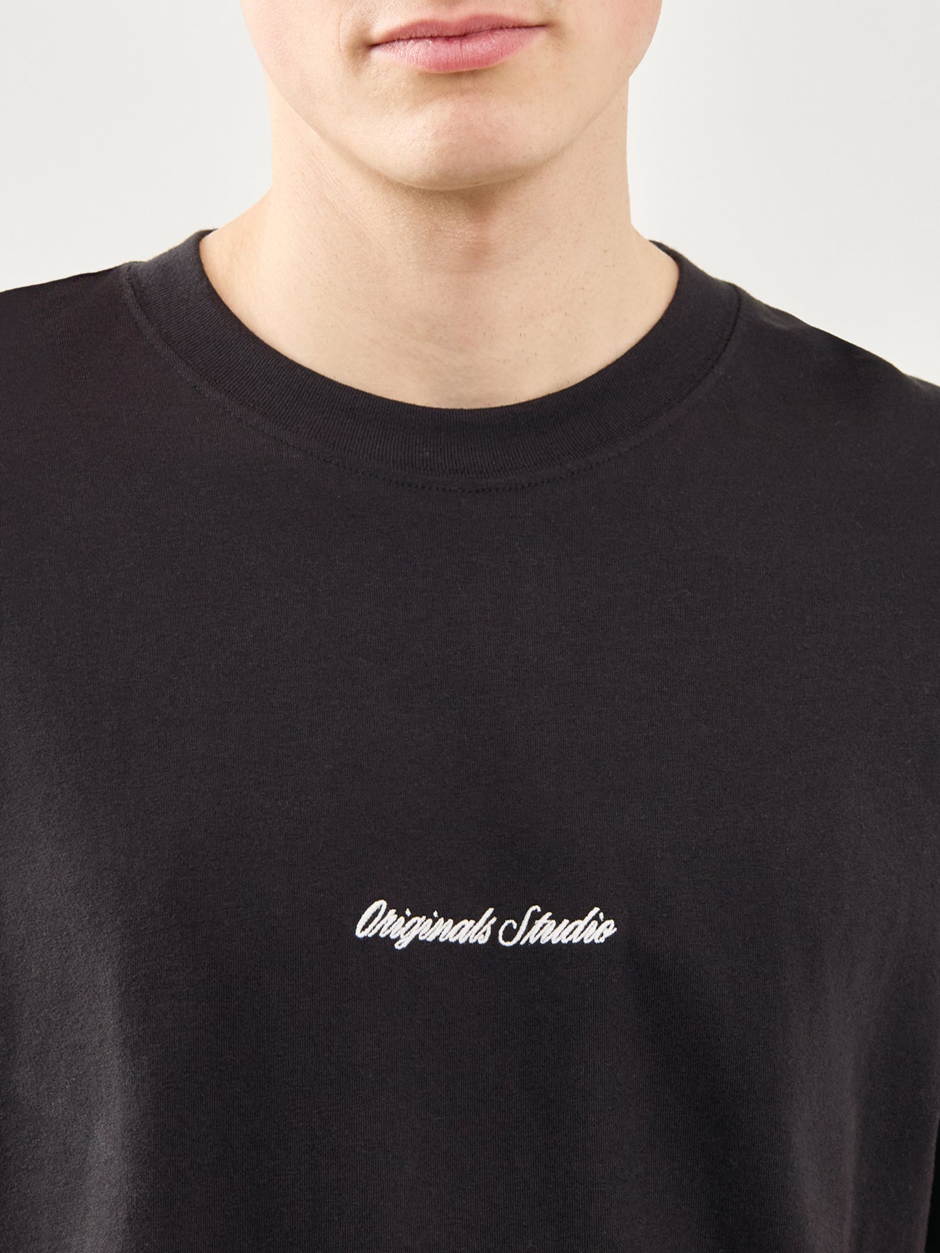 Jornorrebro Embroidered T-Shirt Black