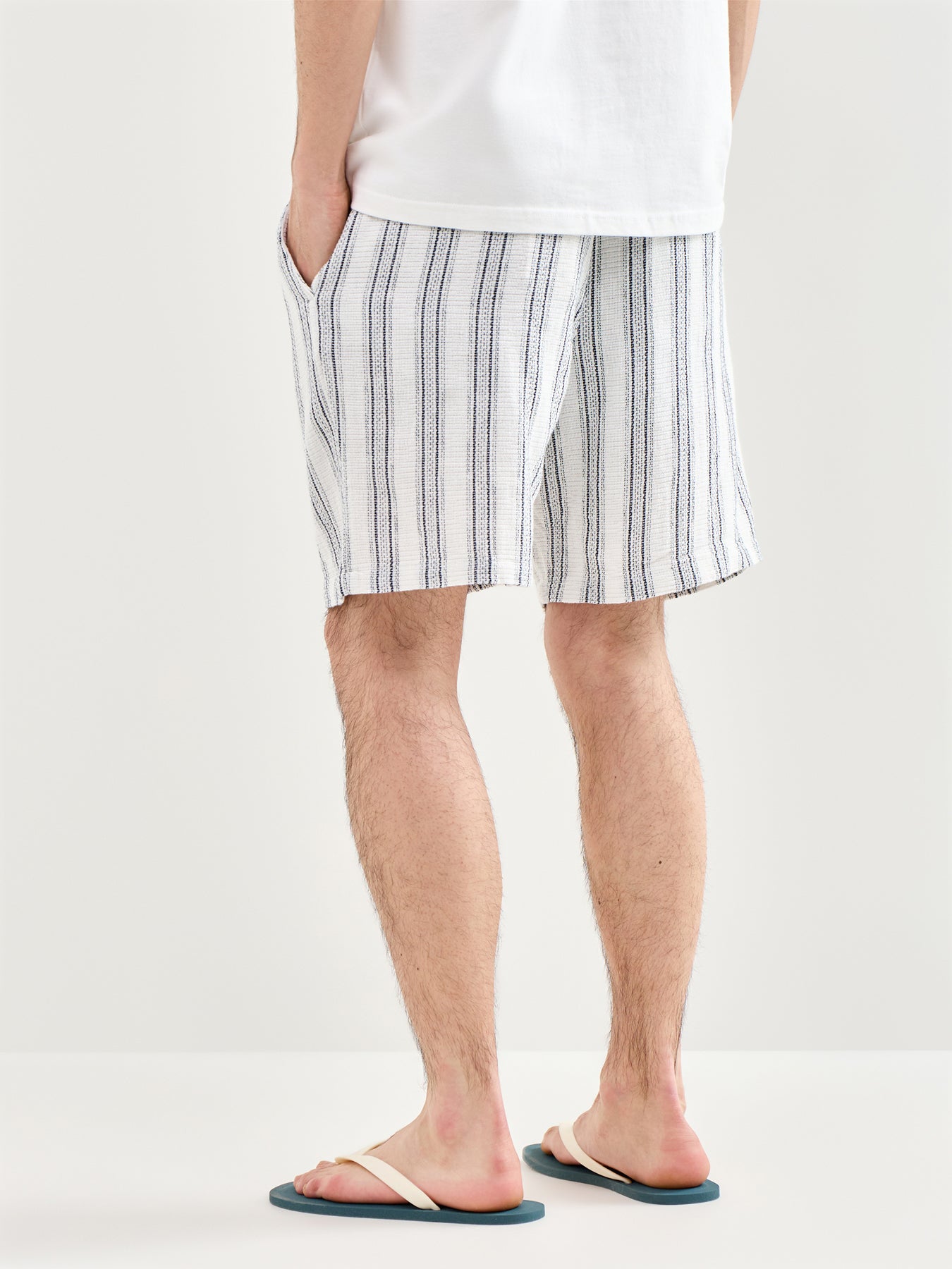 Jaiden Stripe Sweat Shorts