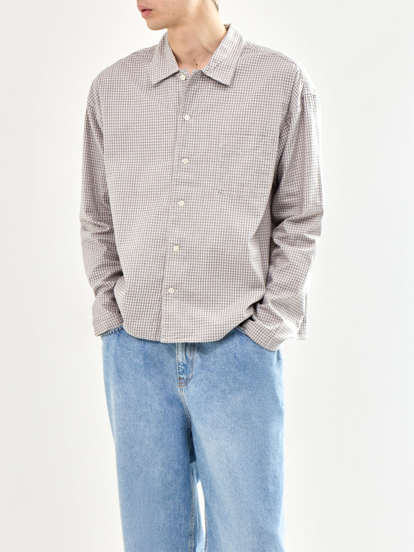 Clean Check Shirt Multi