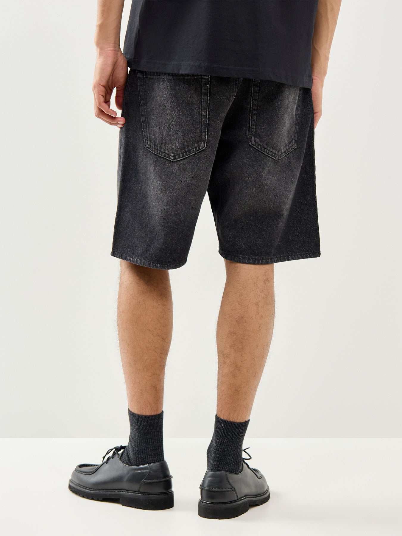 Tony Original Denim Shorts Black