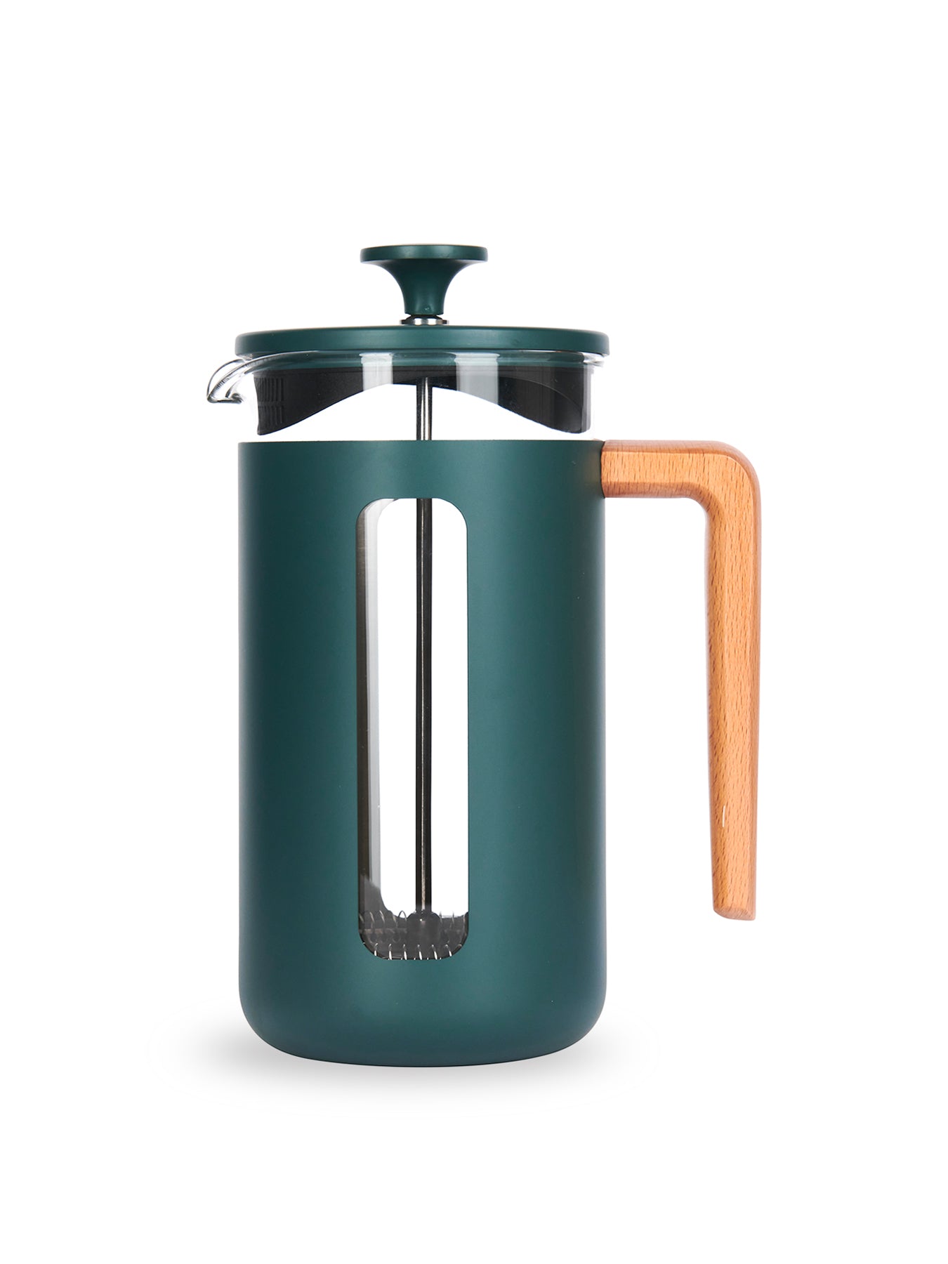 Pisa 8 Cup Cafetiere Green