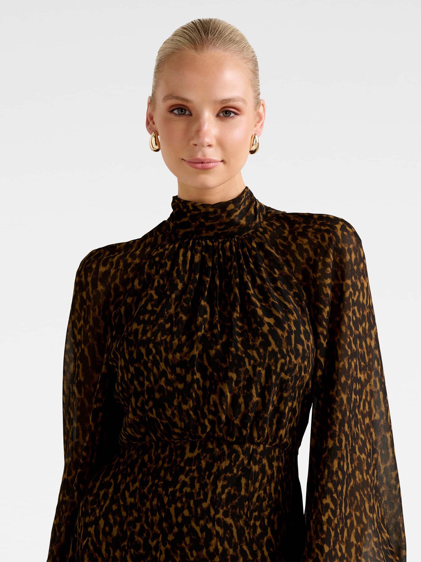 Janelle Raglan Maxi Dress Black