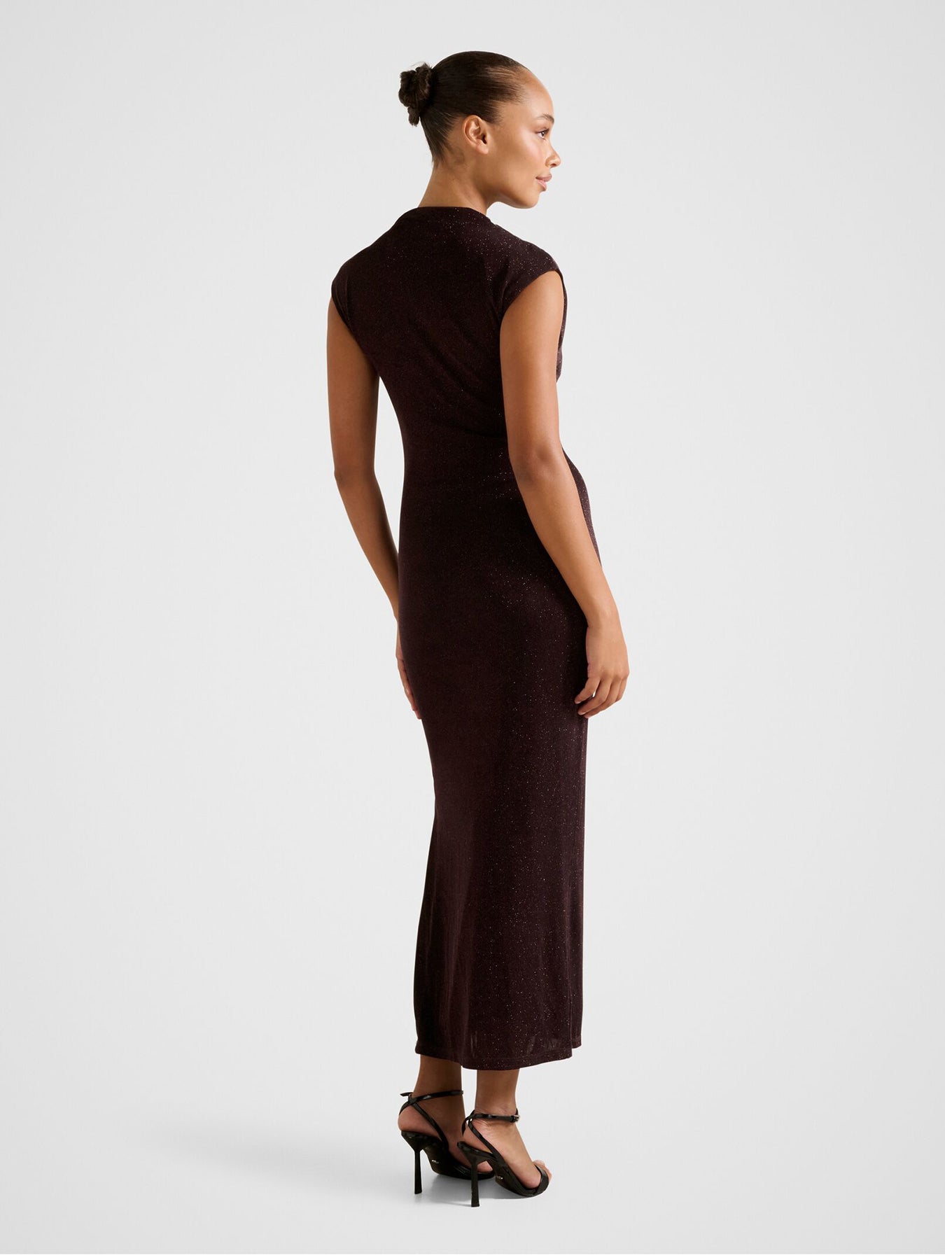 Sammy Bodycon Midi Dress Brown